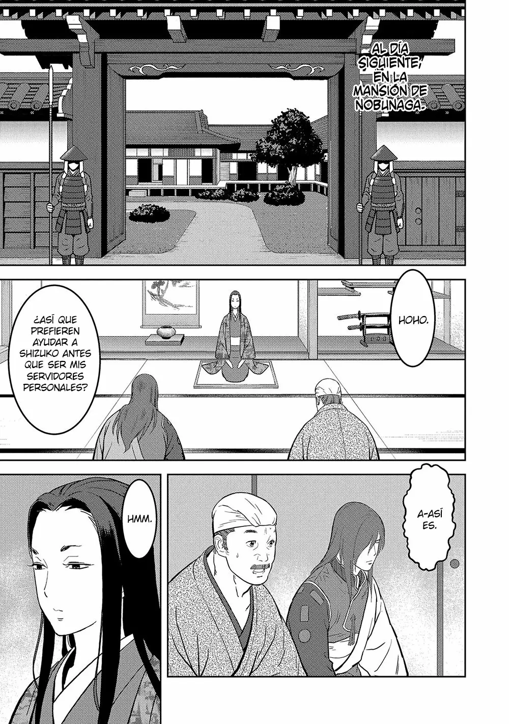 Sengoku Komachi Kuroutan: Noukou Giga Capítulo 30 - Page 21