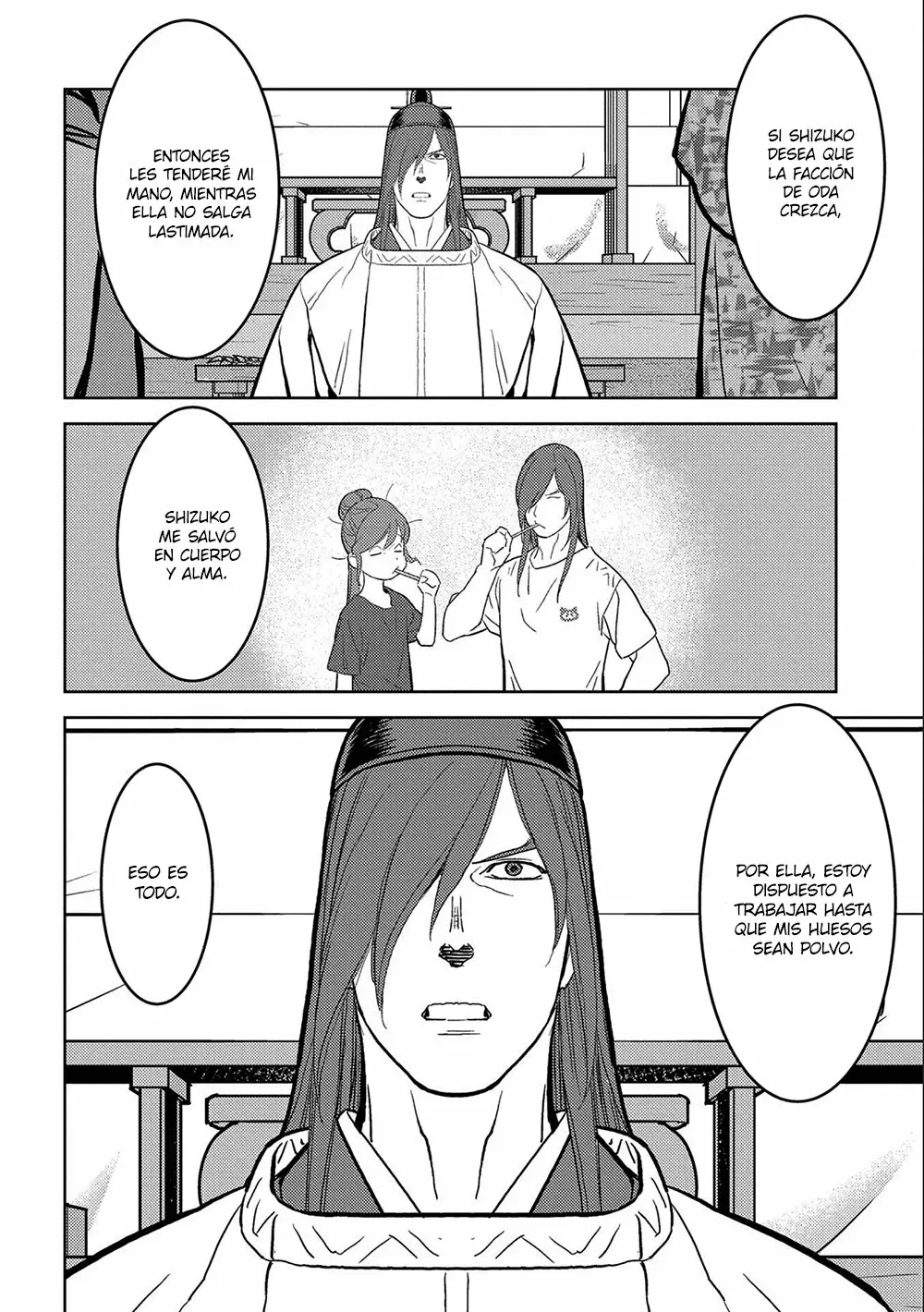 Sengoku Komachi Kuroutan: Noukou Giga Capítulo 35 - Page 26