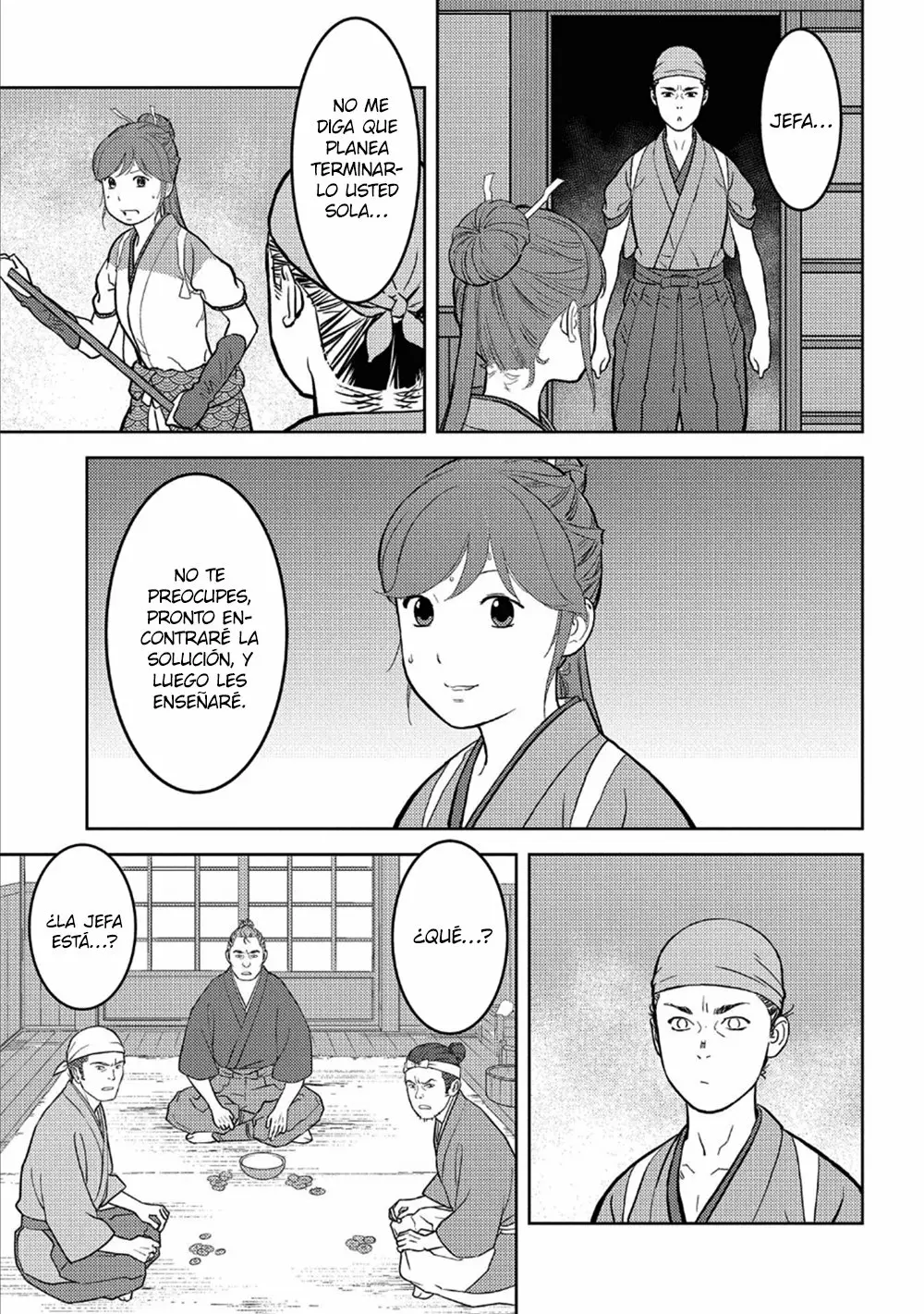 Sengoku Komachi Kuroutan: Noukou Giga Capítulo 36 - Page 27