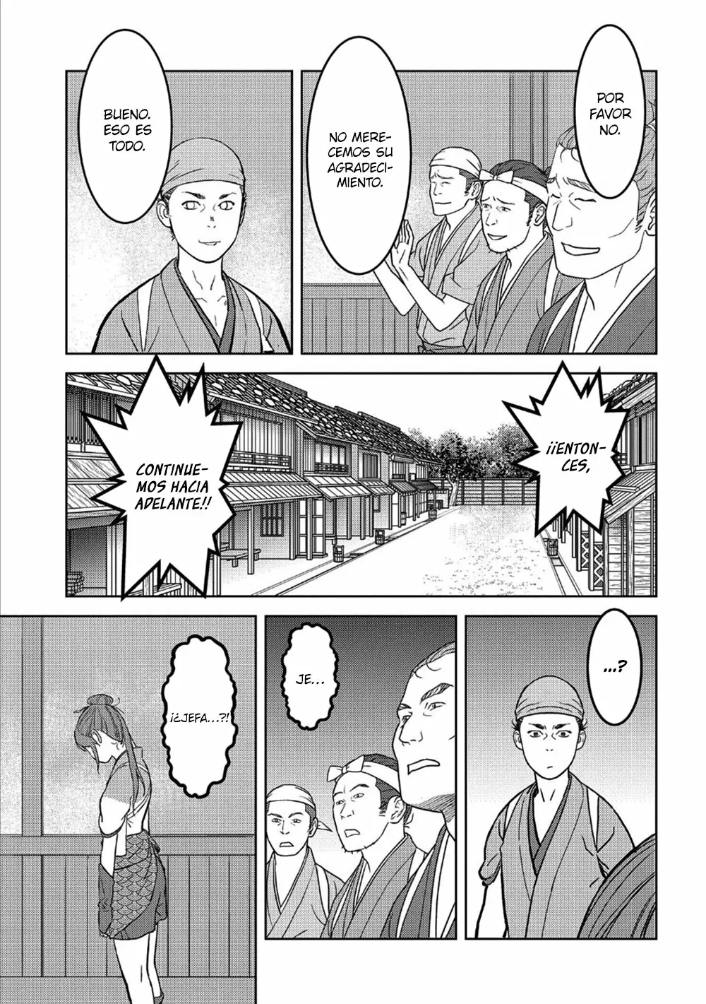 Sengoku Komachi Kuroutan: Noukou Giga Capítulo 36 - Page 35