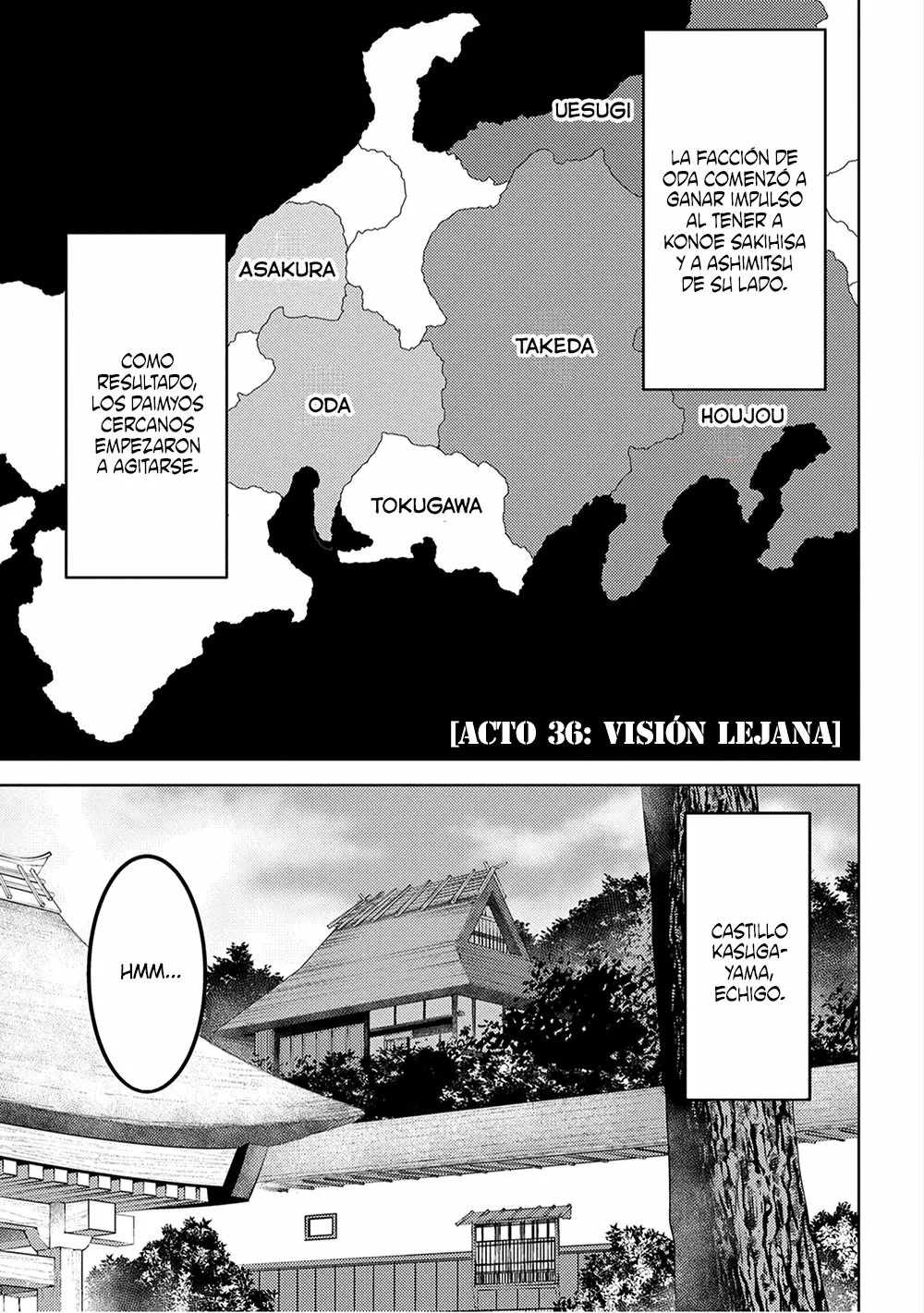Sengoku Komachi Kuroutan: Noukou Giga Capítulo 36 - Page 7