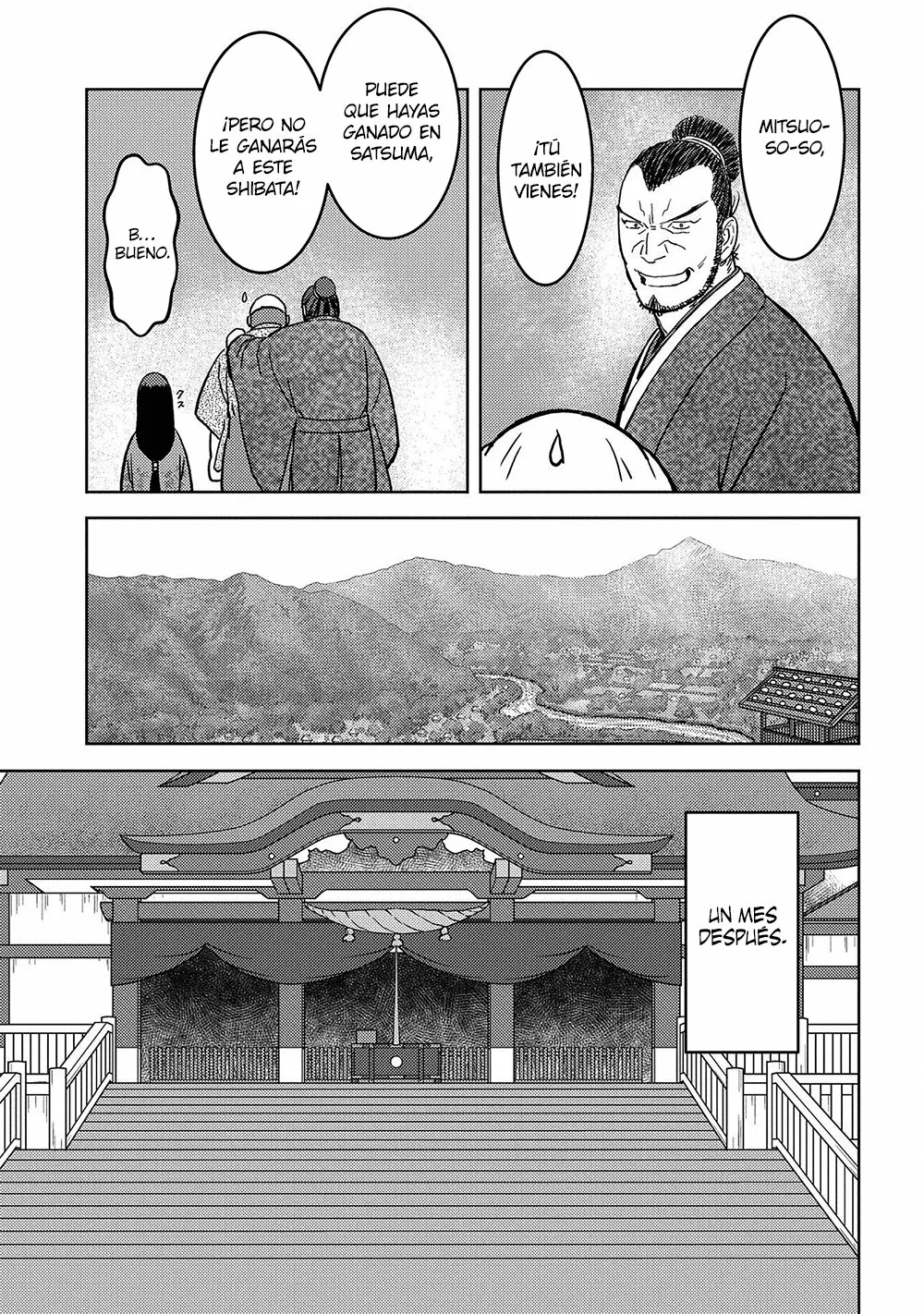 Sengoku Komachi Kuroutan: Noukou Giga Capítulo 37 - Page 24