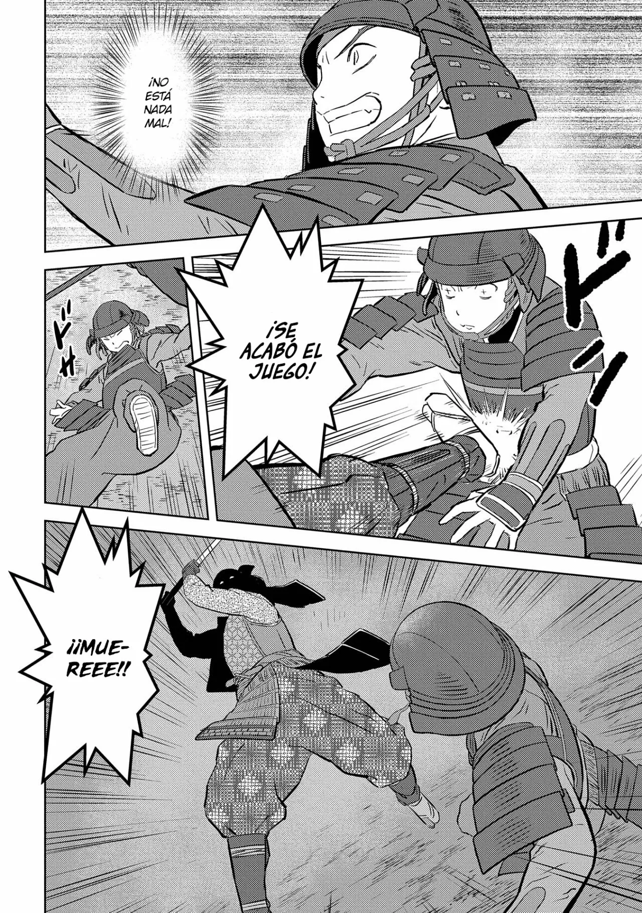 Sengoku Komachi Kuroutan: Noukou Giga Capítulo 39 - Page 27