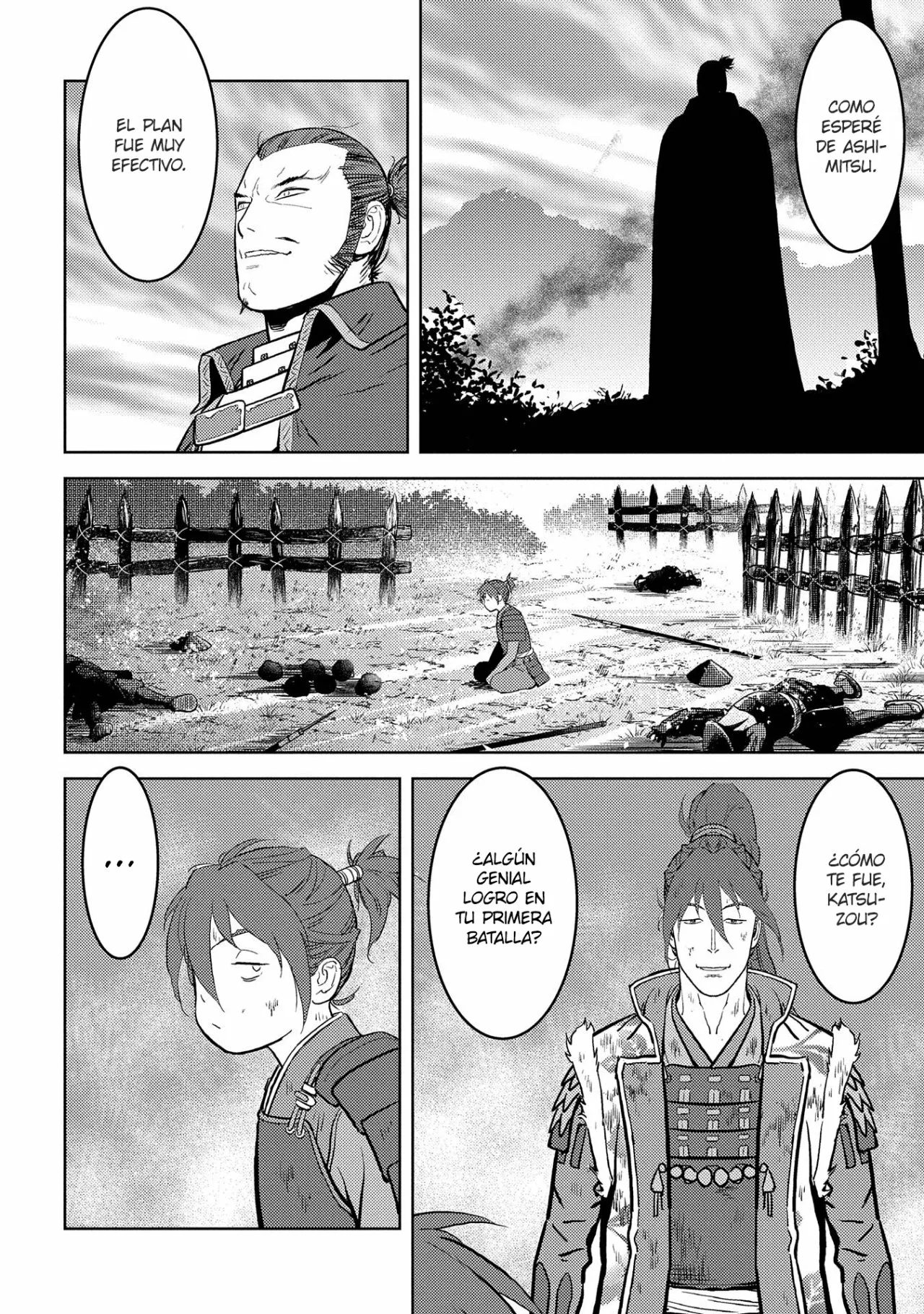 Sengoku Komachi Kuroutan: Noukou Giga Capítulo 39 - Page 31