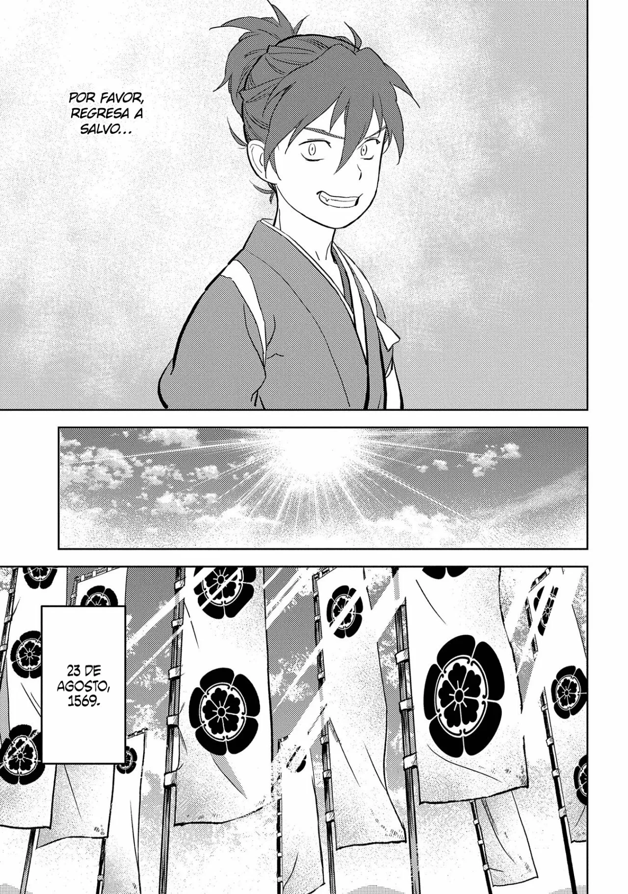Sengoku Komachi Kuroutan: Noukou Giga Capítulo 39 - Page 9