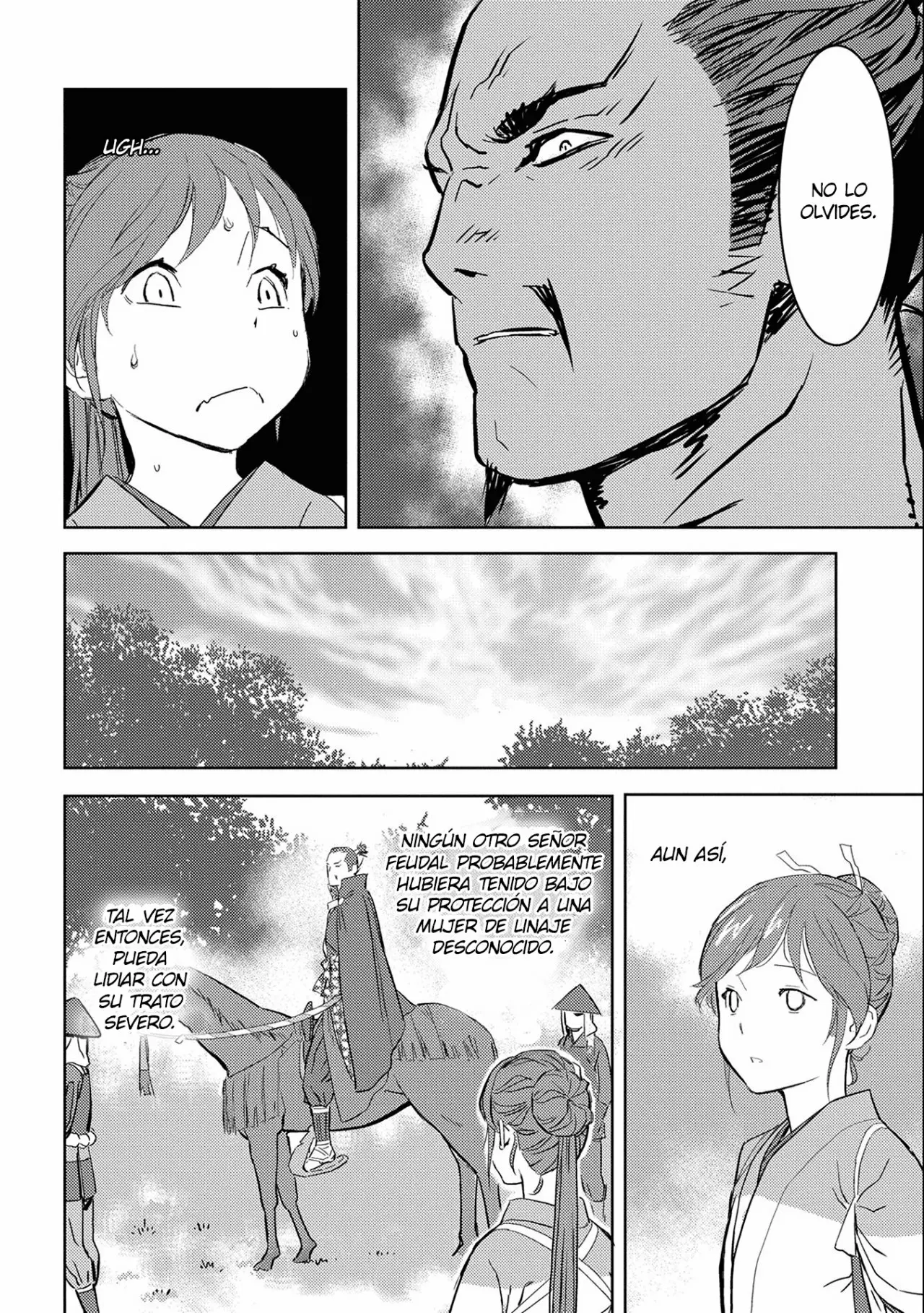 Sengoku Komachi Kuroutan: Noukou Giga Capítulo 4 - Page 28