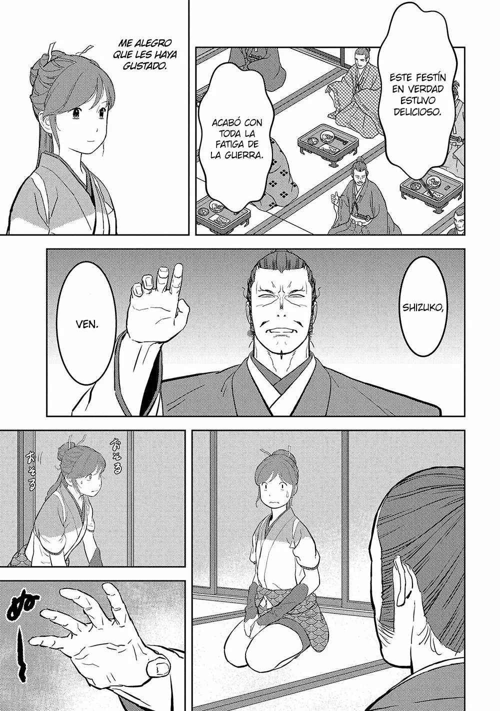 Sengoku Komachi Kuroutan: Noukou Giga Capítulo 40 - Page 18