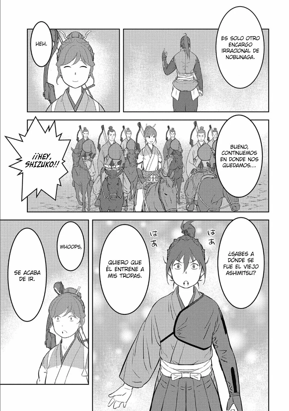 Sengoku Komachi Kuroutan: Noukou Giga Capítulo 41 - Page 28