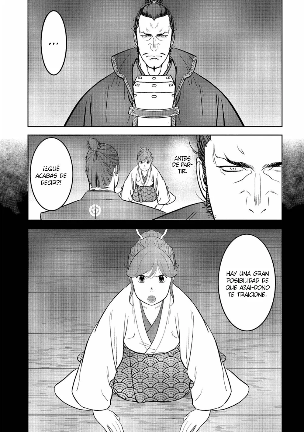 Sengoku Komachi Kuroutan: Noukou Giga Capítulo 42 - Page 21