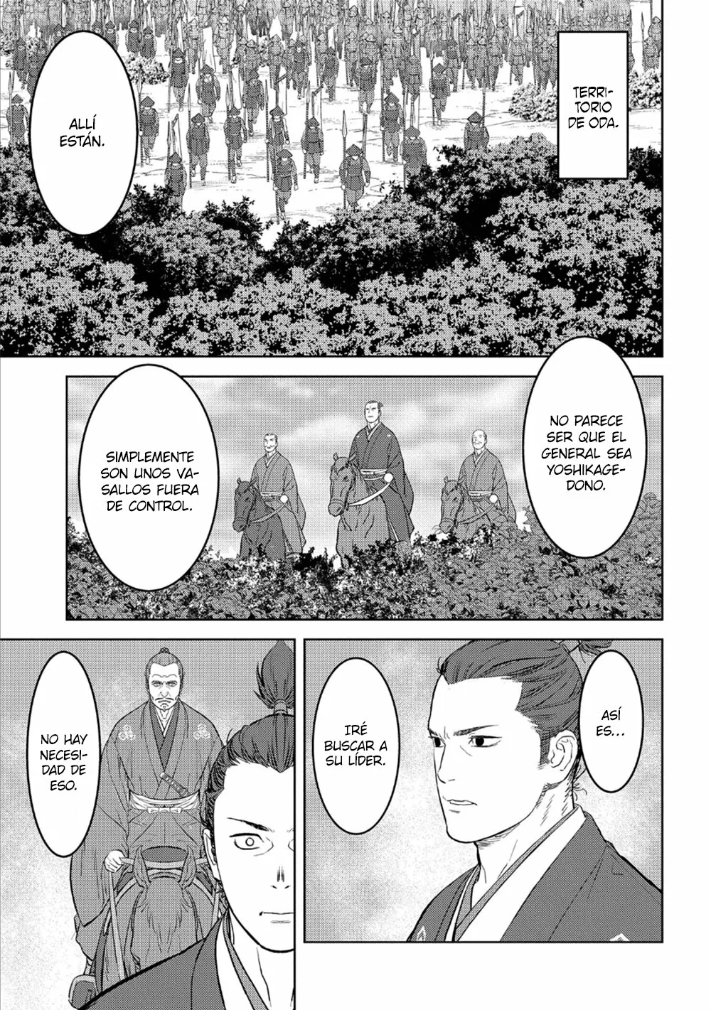 Sengoku Komachi Kuroutan: Noukou Giga Capítulo 43 - Page 13
