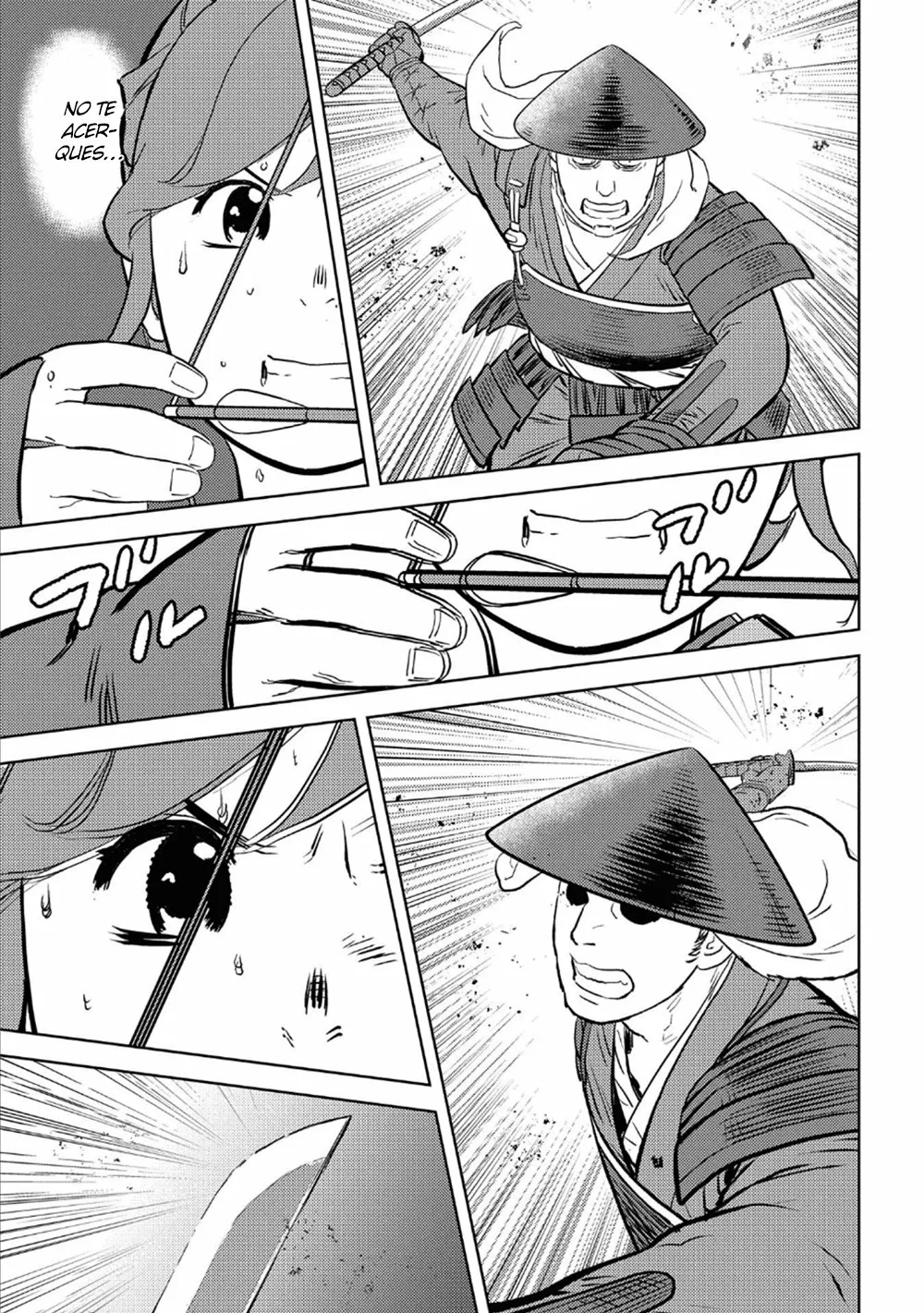 Sengoku Komachi Kuroutan: Noukou Giga Capítulo 43 - Page 27