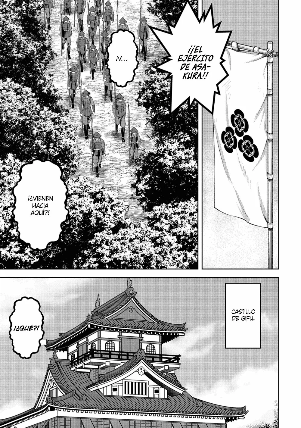 Sengoku Komachi Kuroutan: Noukou Giga Capítulo 43 - Page 9