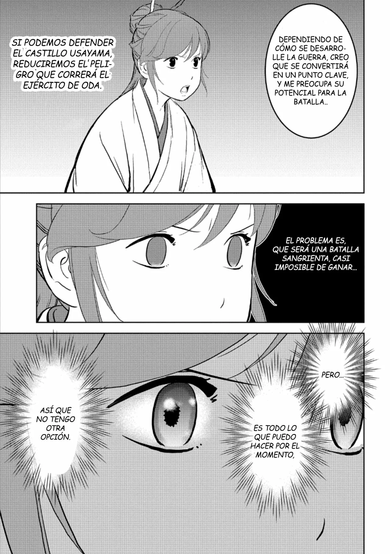 Sengoku Komachi Kuroutan: Noukou Giga Capítulo 47 - Page 17