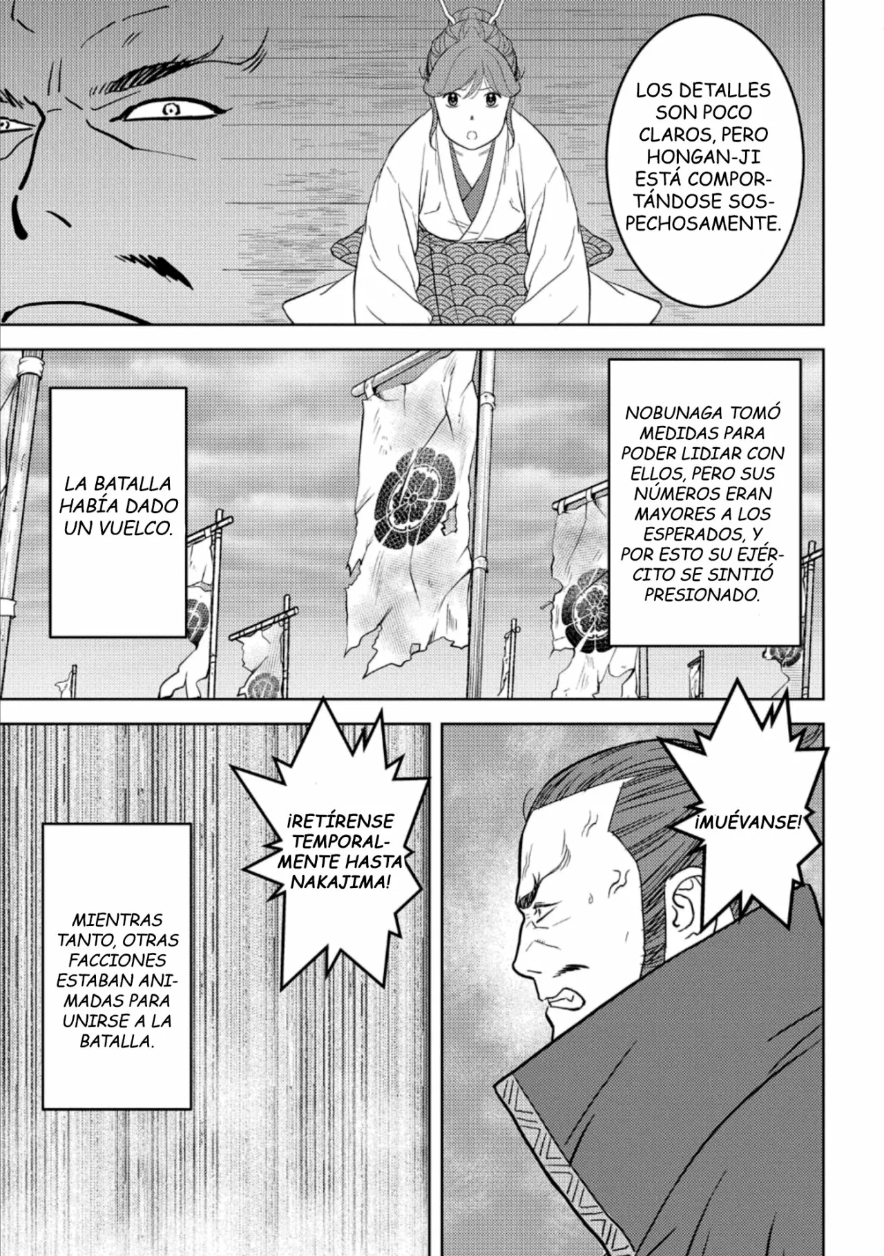 Sengoku Komachi Kuroutan: Noukou Giga Capítulo 48 - Page 17
