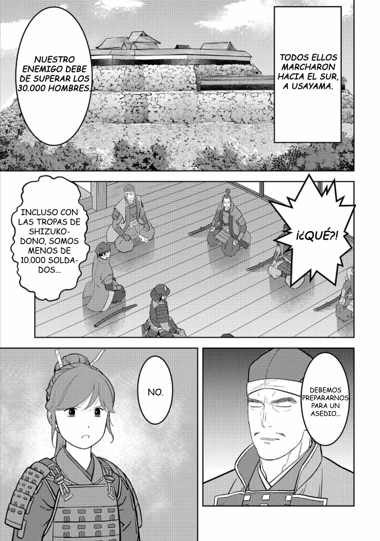 Sengoku Komachi Kuroutan: Noukou Giga Capítulo 48 - Page 19