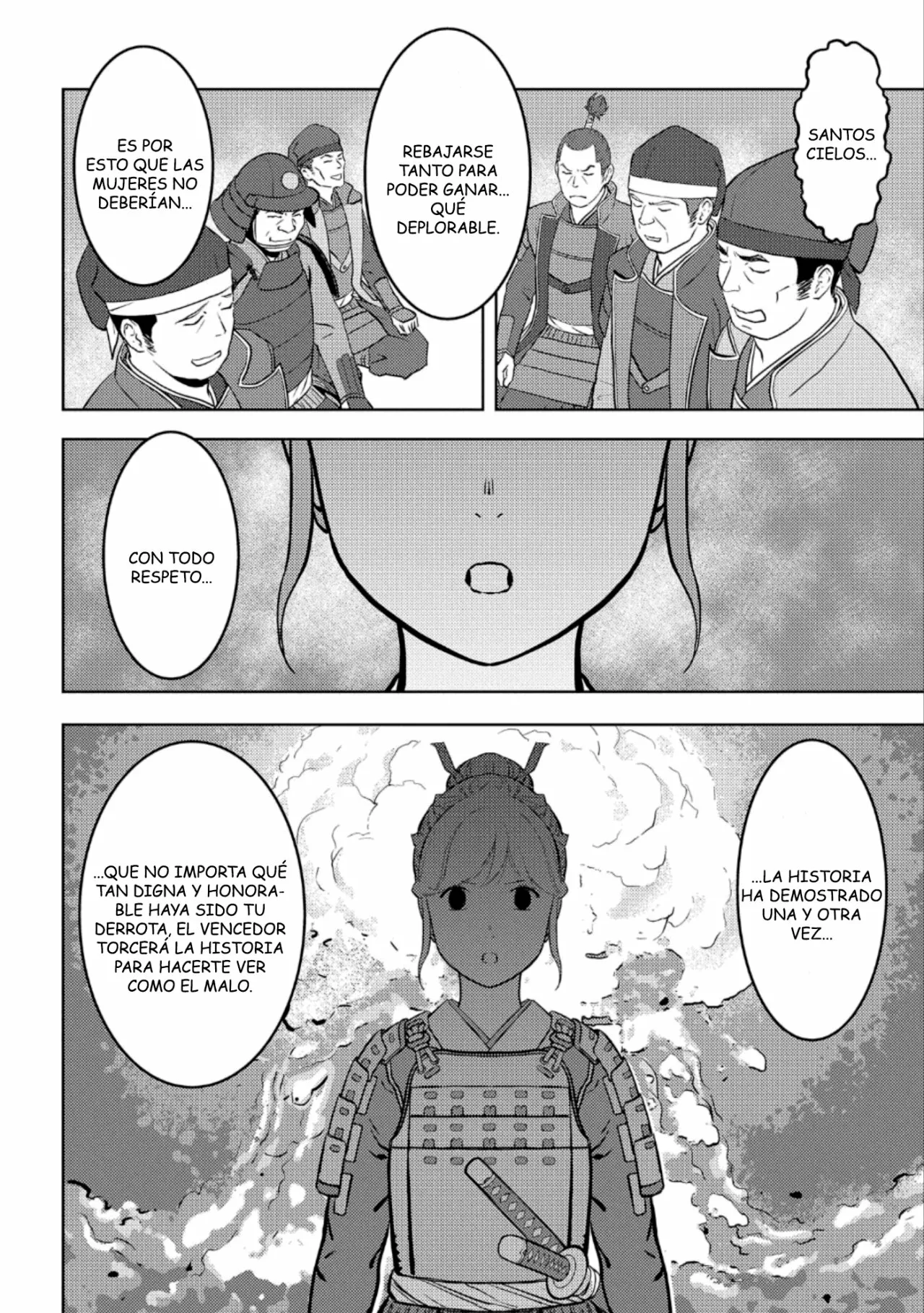 Sengoku Komachi Kuroutan: Noukou Giga Capítulo 48 - Page 22