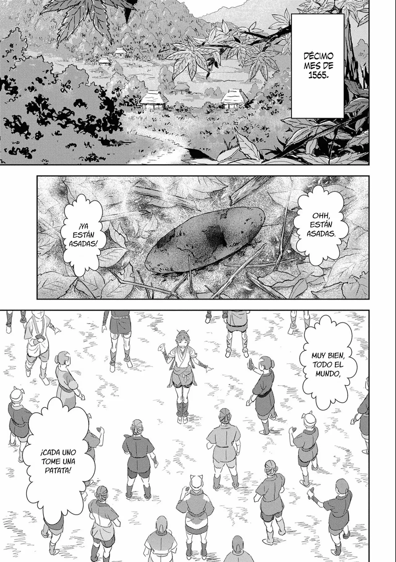 Sengoku Komachi Kuroutan: Noukou Giga Capítulo 5 - Page 32