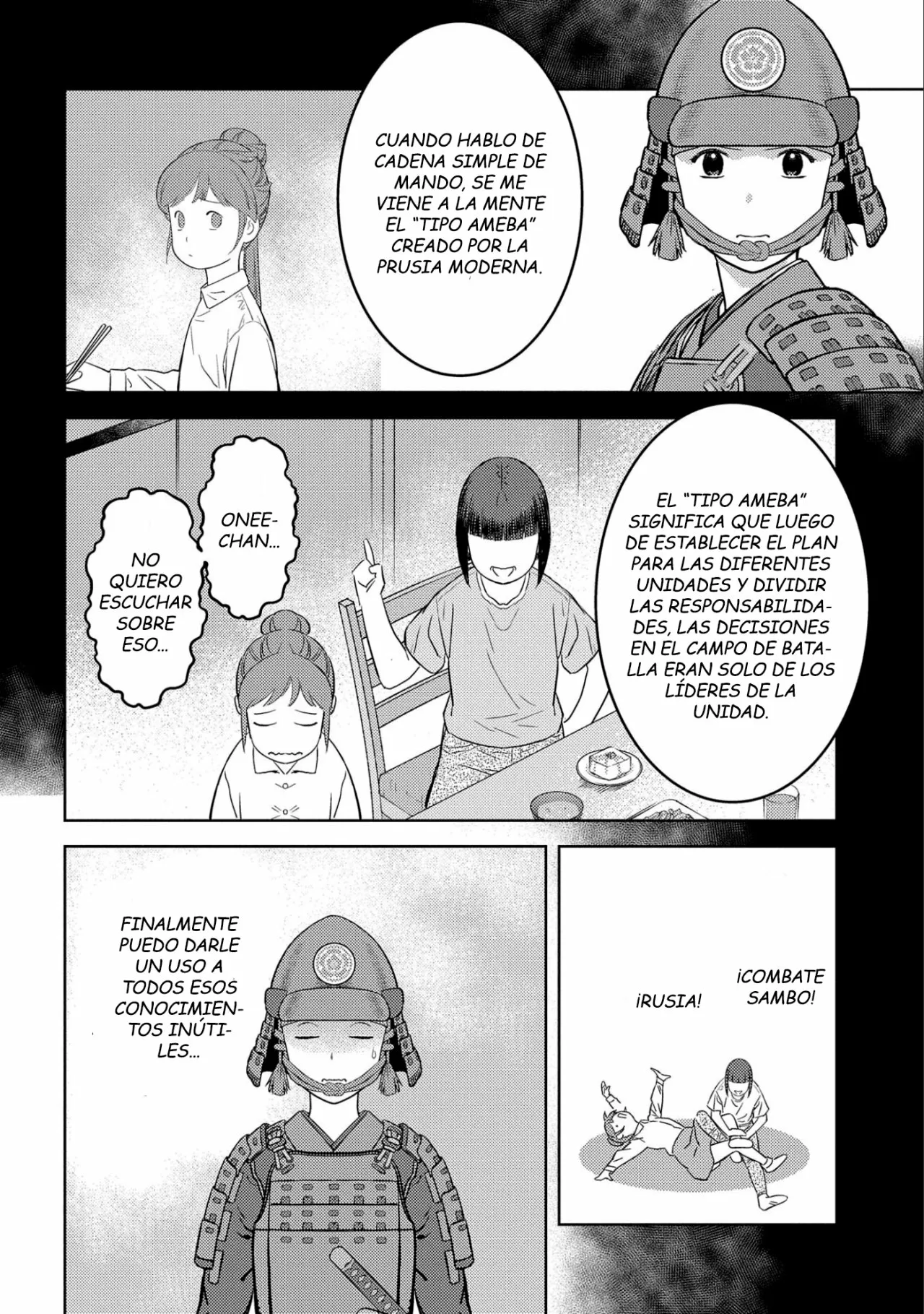 Sengoku Komachi Kuroutan: Noukou Giga Capítulo 50 - Page 17