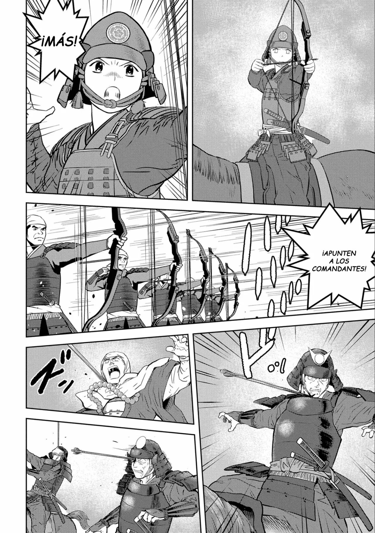 Sengoku Komachi Kuroutan: Noukou Giga Capítulo 50 - Page 3
