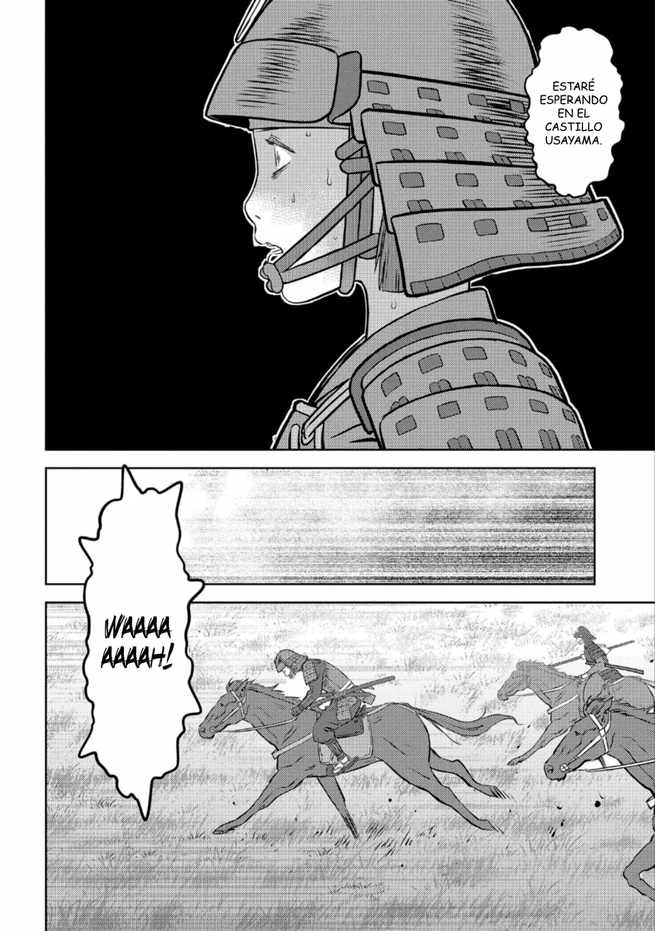 Sengoku Komachi Kuroutan: Noukou Giga Capítulo 51 - Page 27