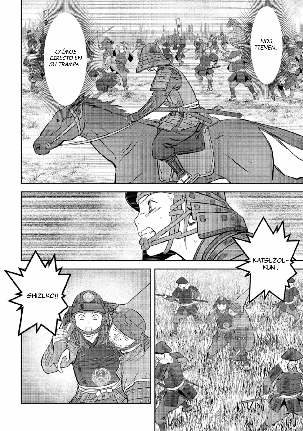 Sengoku Komachi Kuroutan: Noukou Giga Capítulo 51 - Page 9