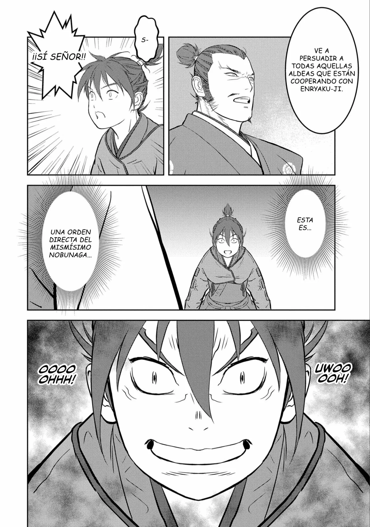 Sengoku Komachi Kuroutan: Noukou Giga Capítulo 53 - Page 17