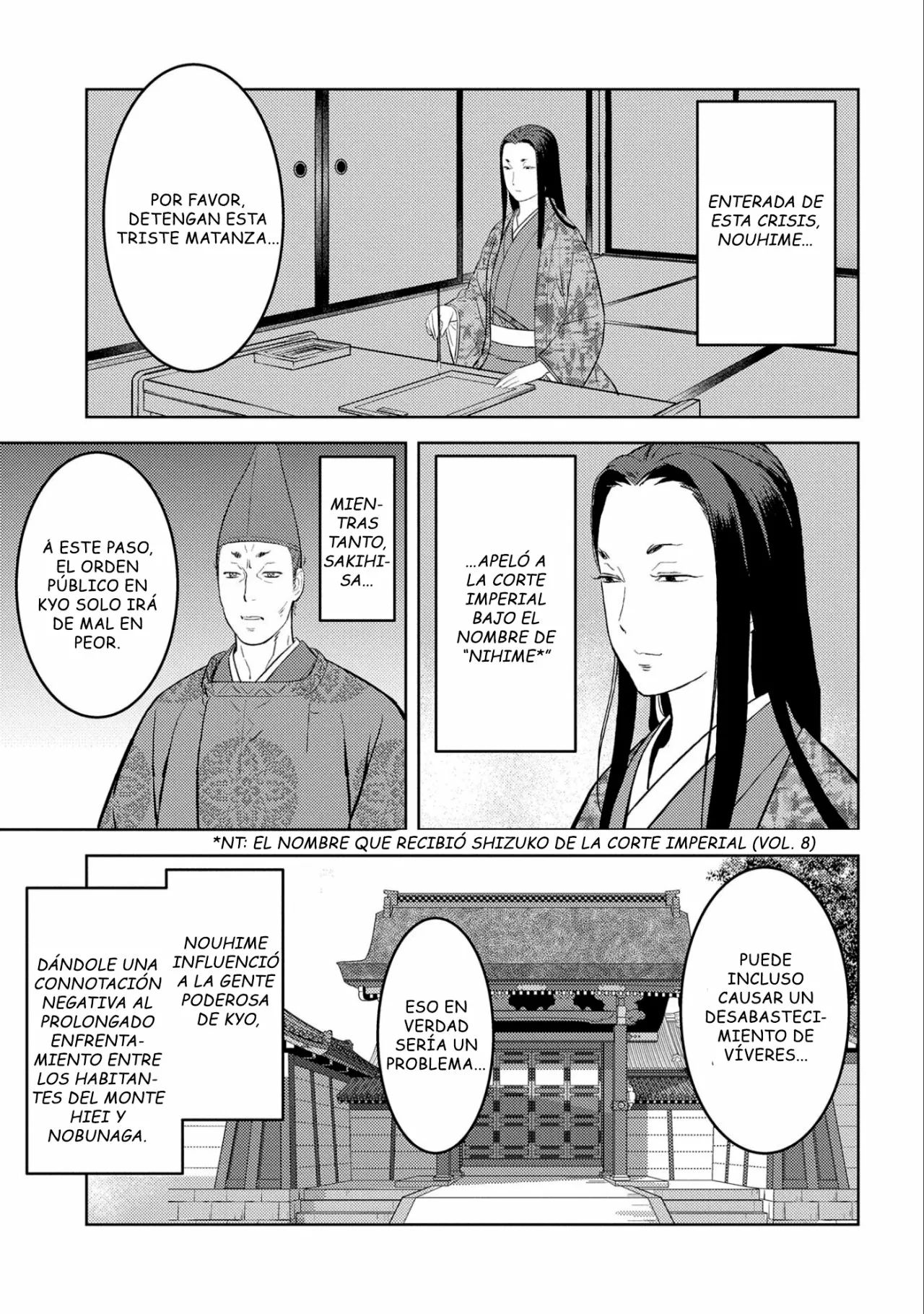 Sengoku Komachi Kuroutan: Noukou Giga Capítulo 54 - Page 31