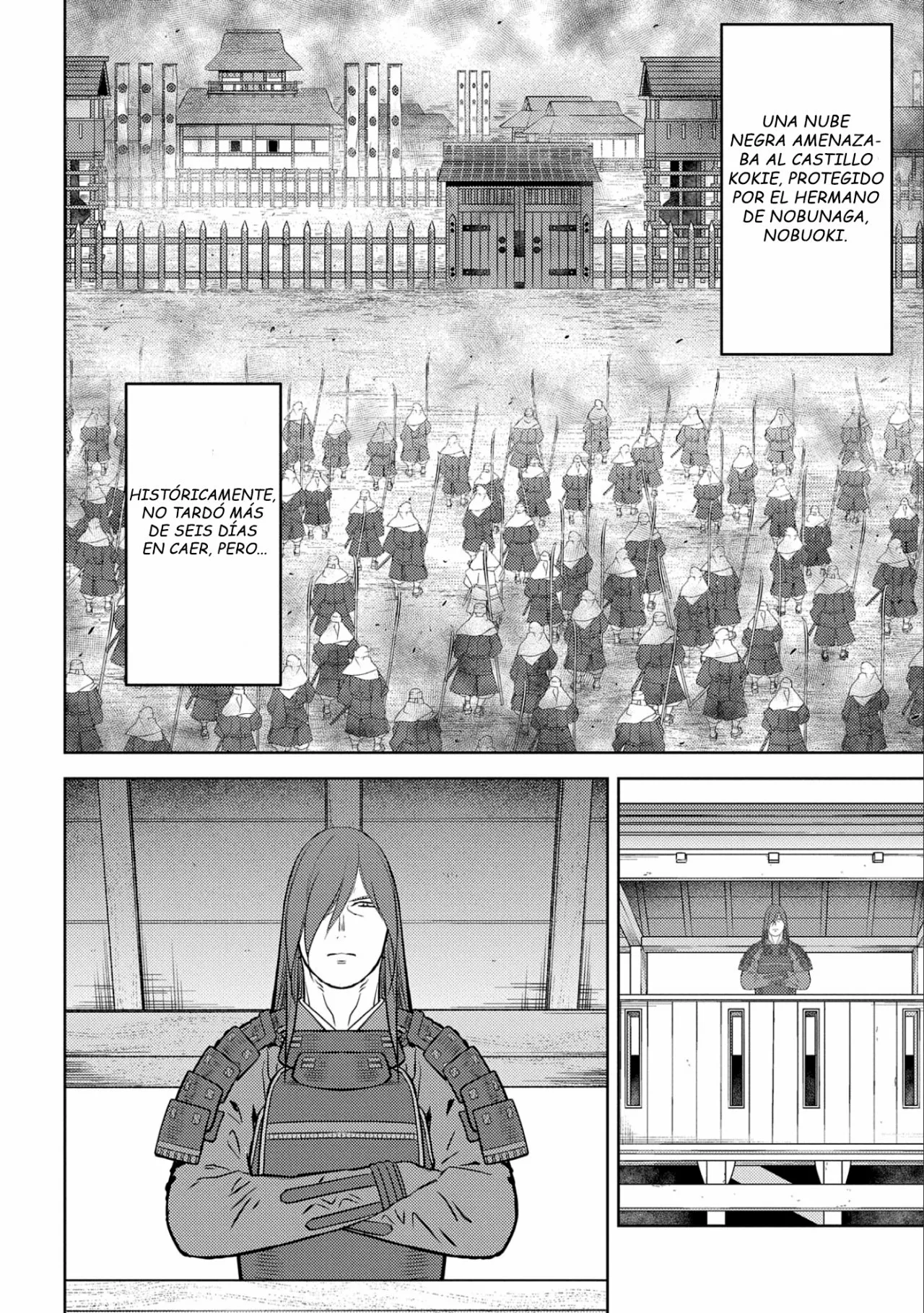Sengoku Komachi Kuroutan: Noukou Giga Capítulo 54 - Page 8