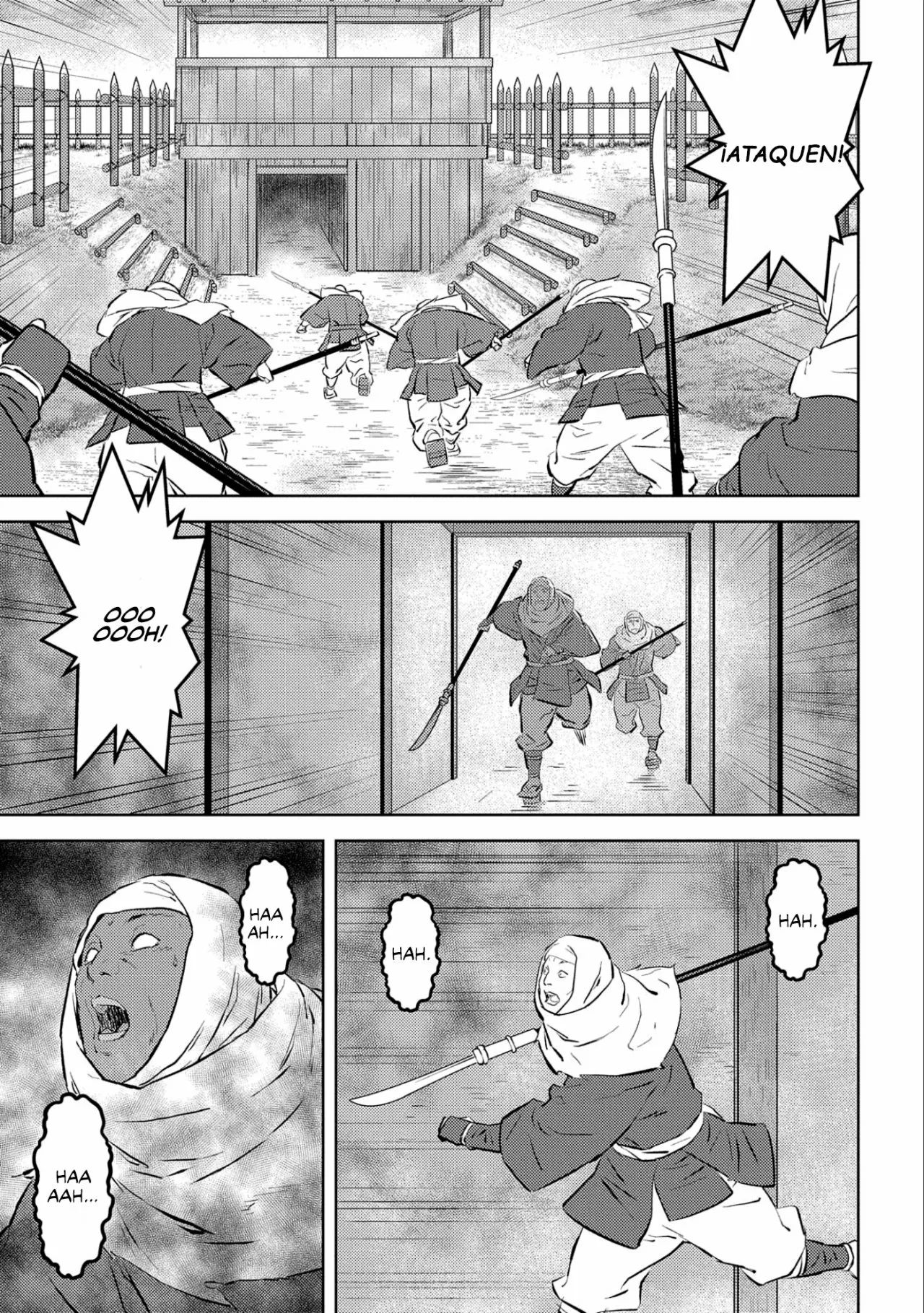 Sengoku Komachi Kuroutan: Noukou Giga Capítulo 54 - Page 9