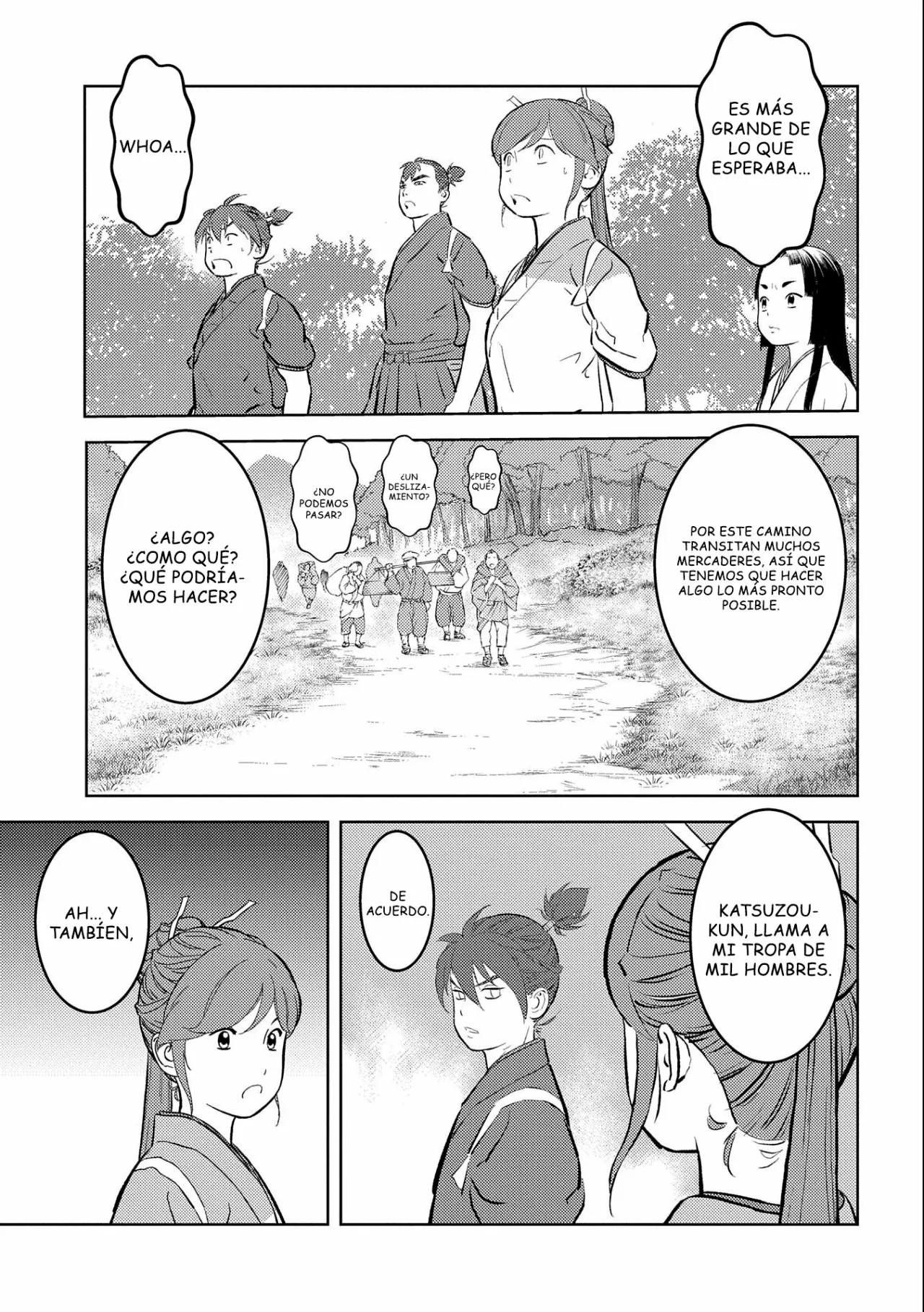 Sengoku Komachi Kuroutan: Noukou Giga Capítulo 59 - Page 22