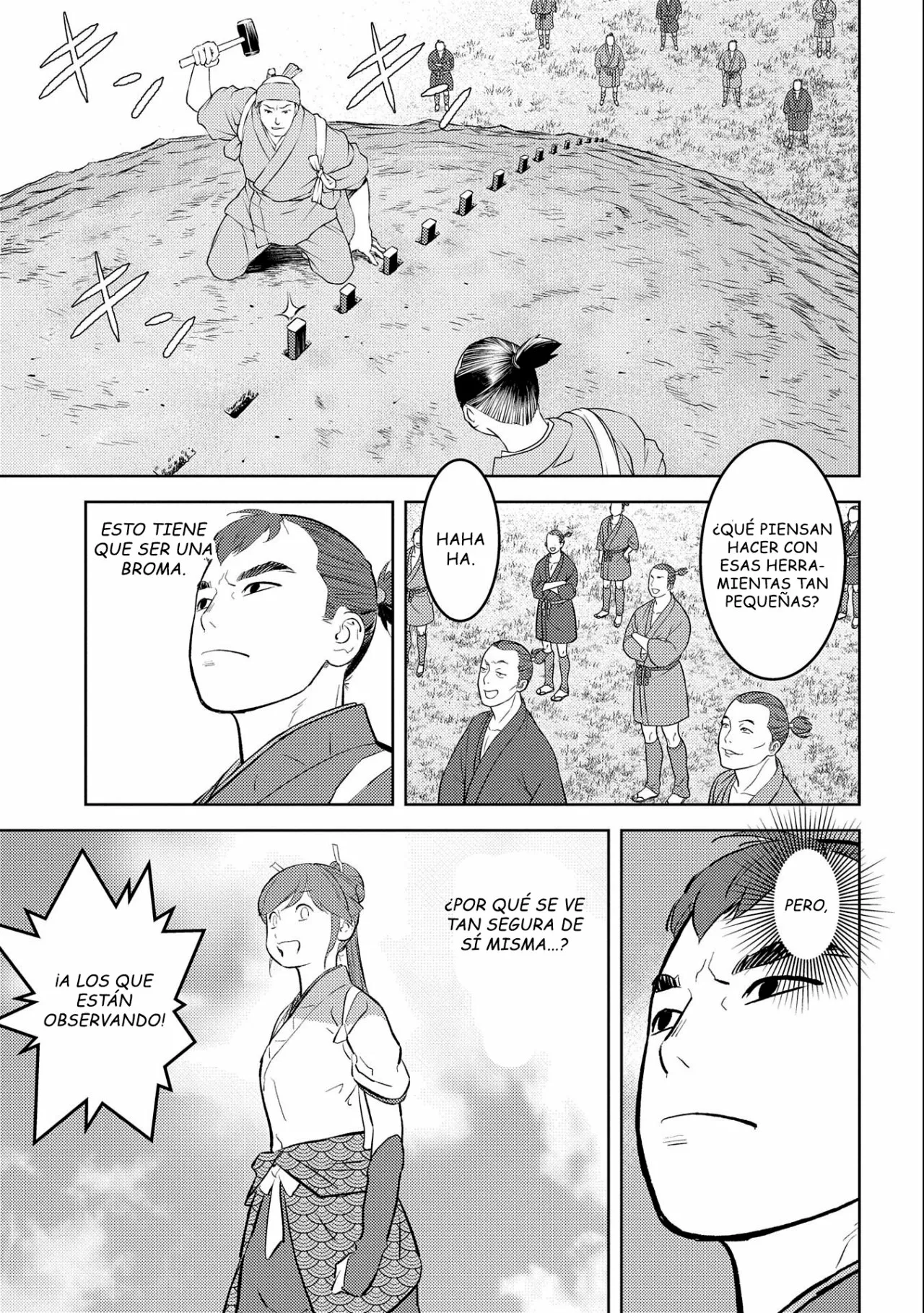 Sengoku Komachi Kuroutan: Noukou Giga Capítulo 59 - Page 26