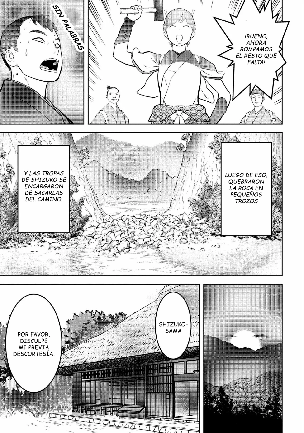 Sengoku Komachi Kuroutan: Noukou Giga Capítulo 59 - Page 32