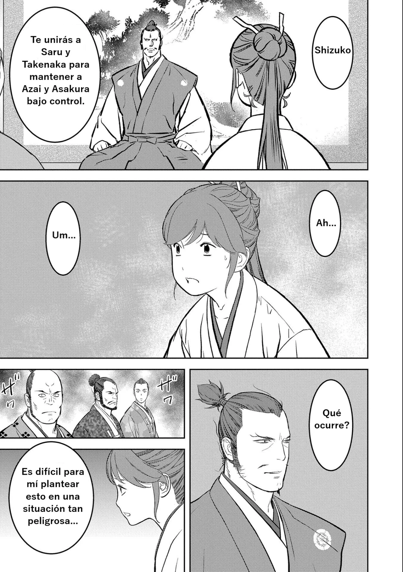 Sengoku Komachi Kuroutan: Noukou Giga Capítulo 60 - Page 12
