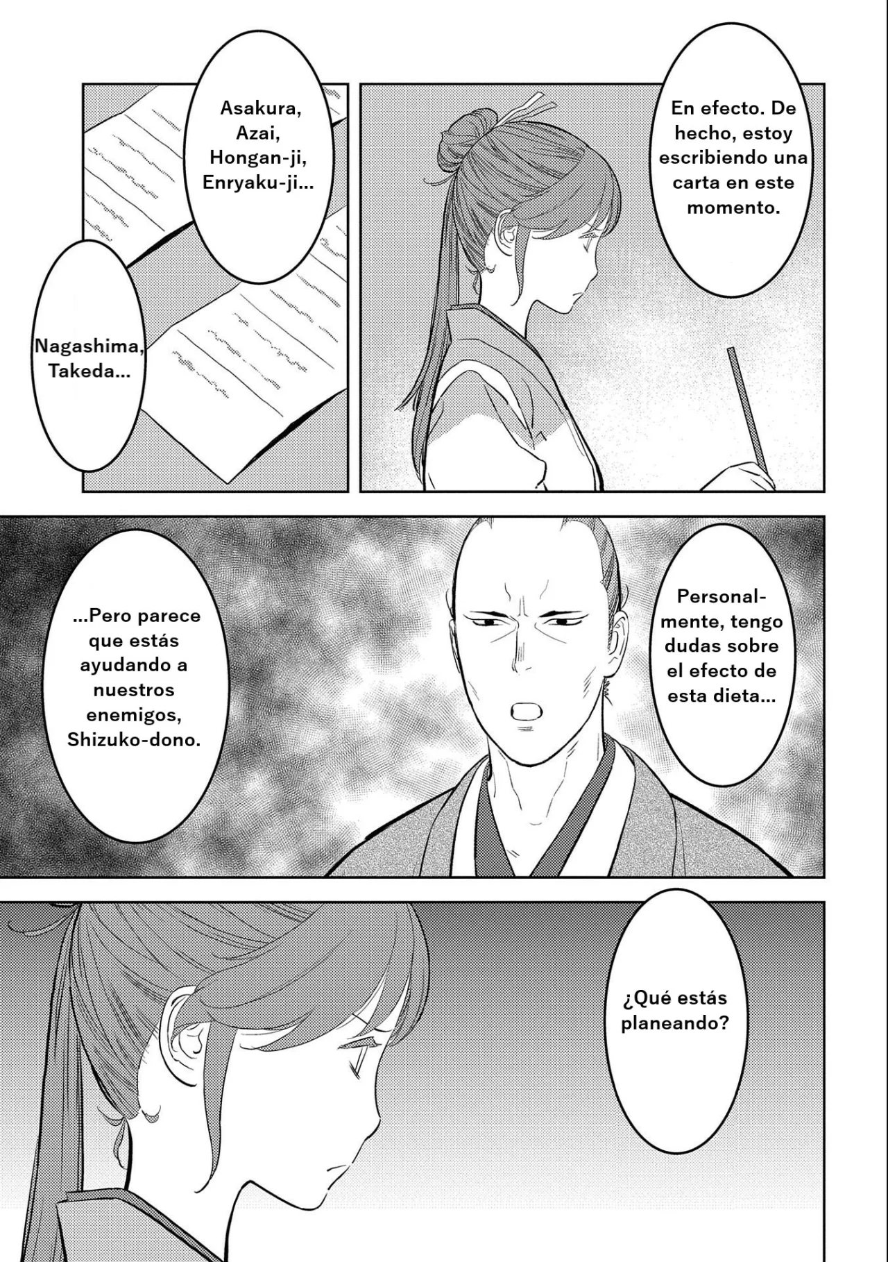 Sengoku Komachi Kuroutan: Noukou Giga Capítulo 61 - Page 25