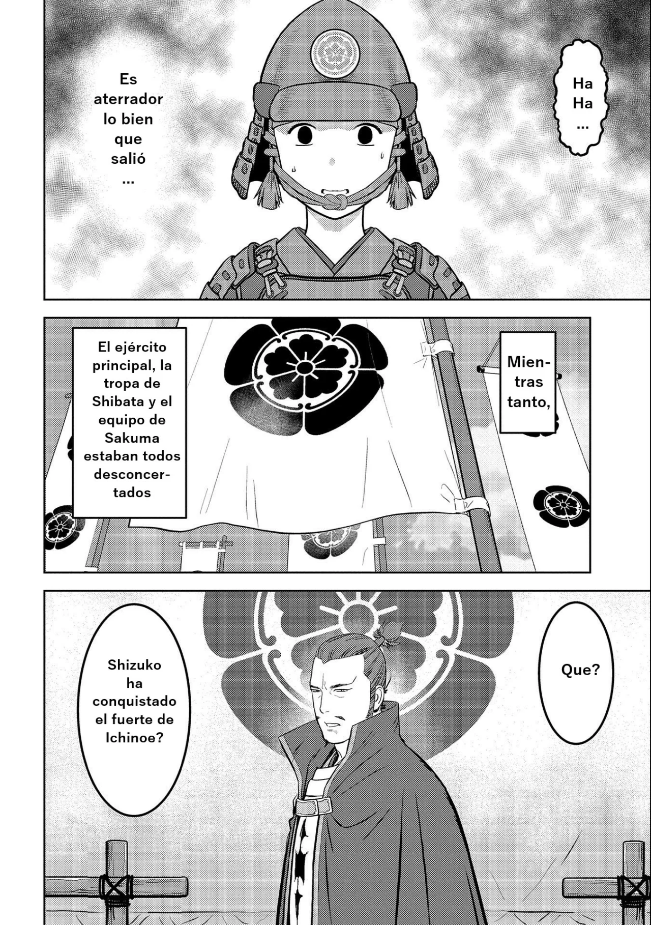 Sengoku Komachi Kuroutan: Noukou Giga Capítulo 62 - Page 21
