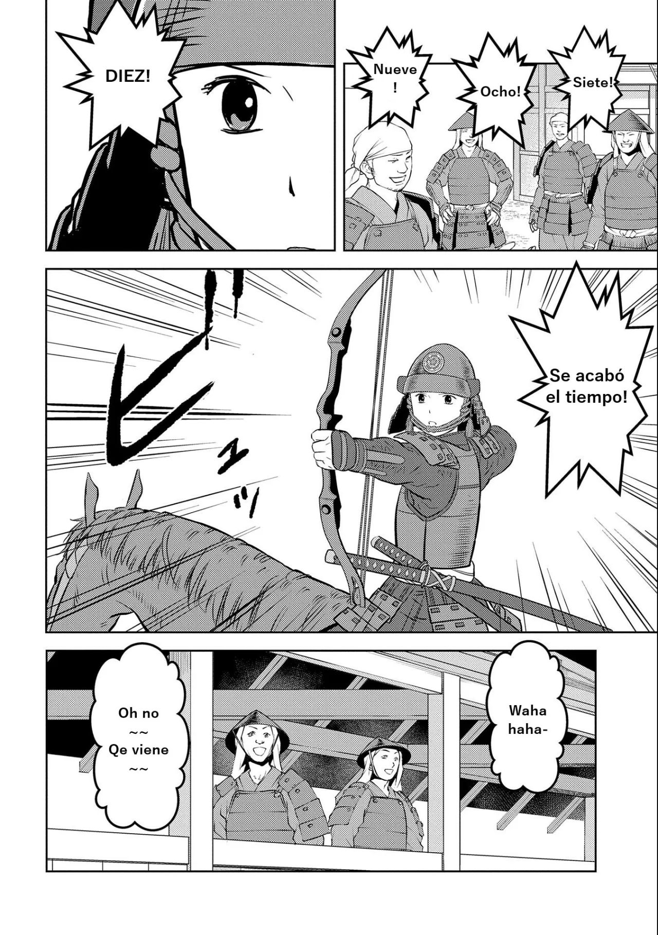 Sengoku Komachi Kuroutan: Noukou Giga Capítulo 65 - Page 11