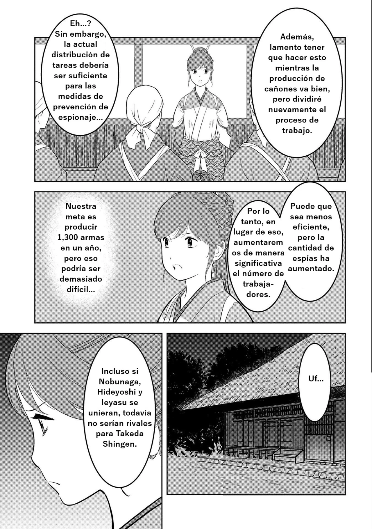 Sengoku Komachi Kuroutan: Noukou Giga Capítulo 67 - Page 27