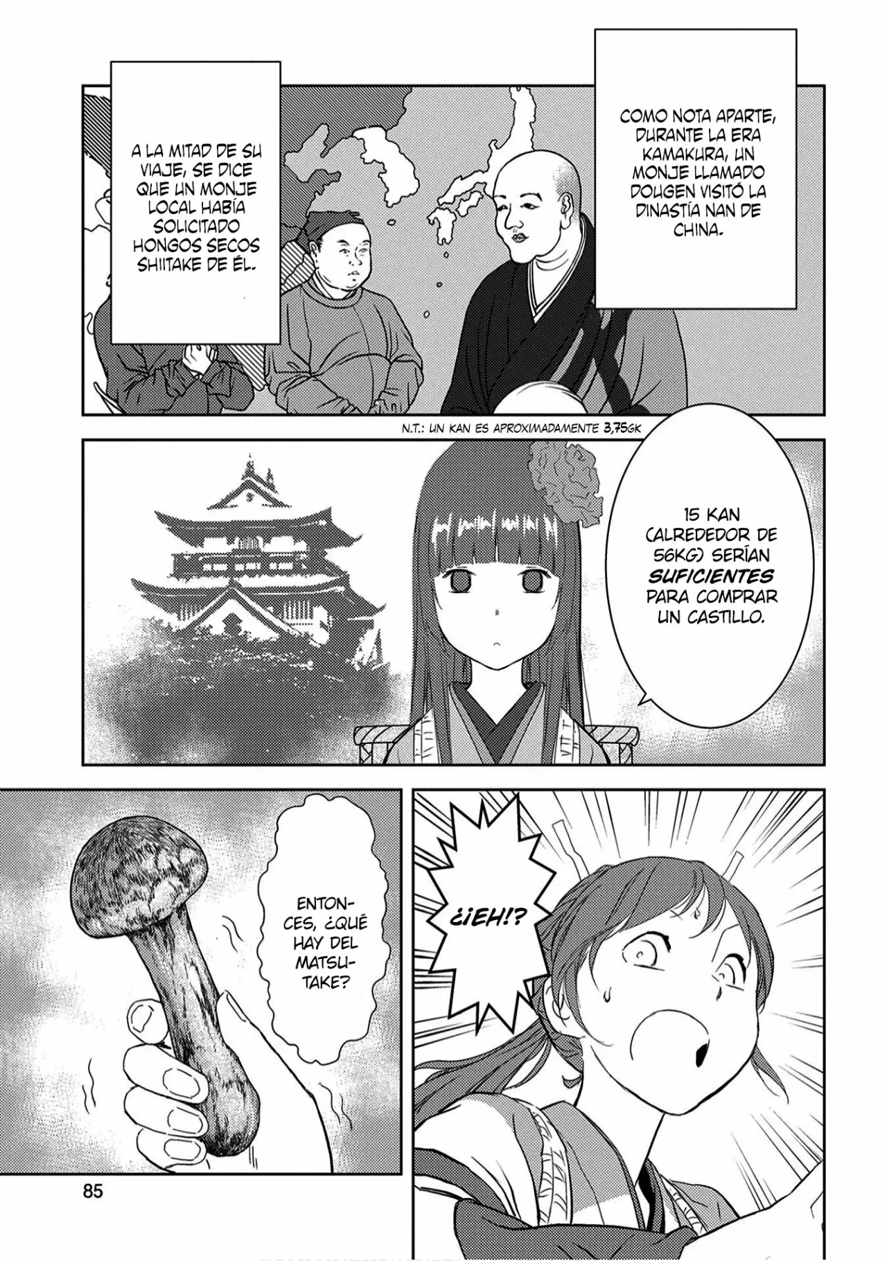 Sengoku Komachi Kuroutan: Noukou Giga Capítulo 8 - Page 15