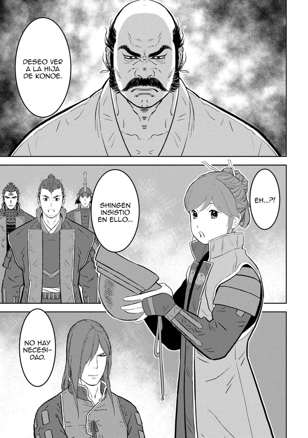 Sengoku Komachi Kuroutan: Noukou Giga Capítulo 86 - Page 16