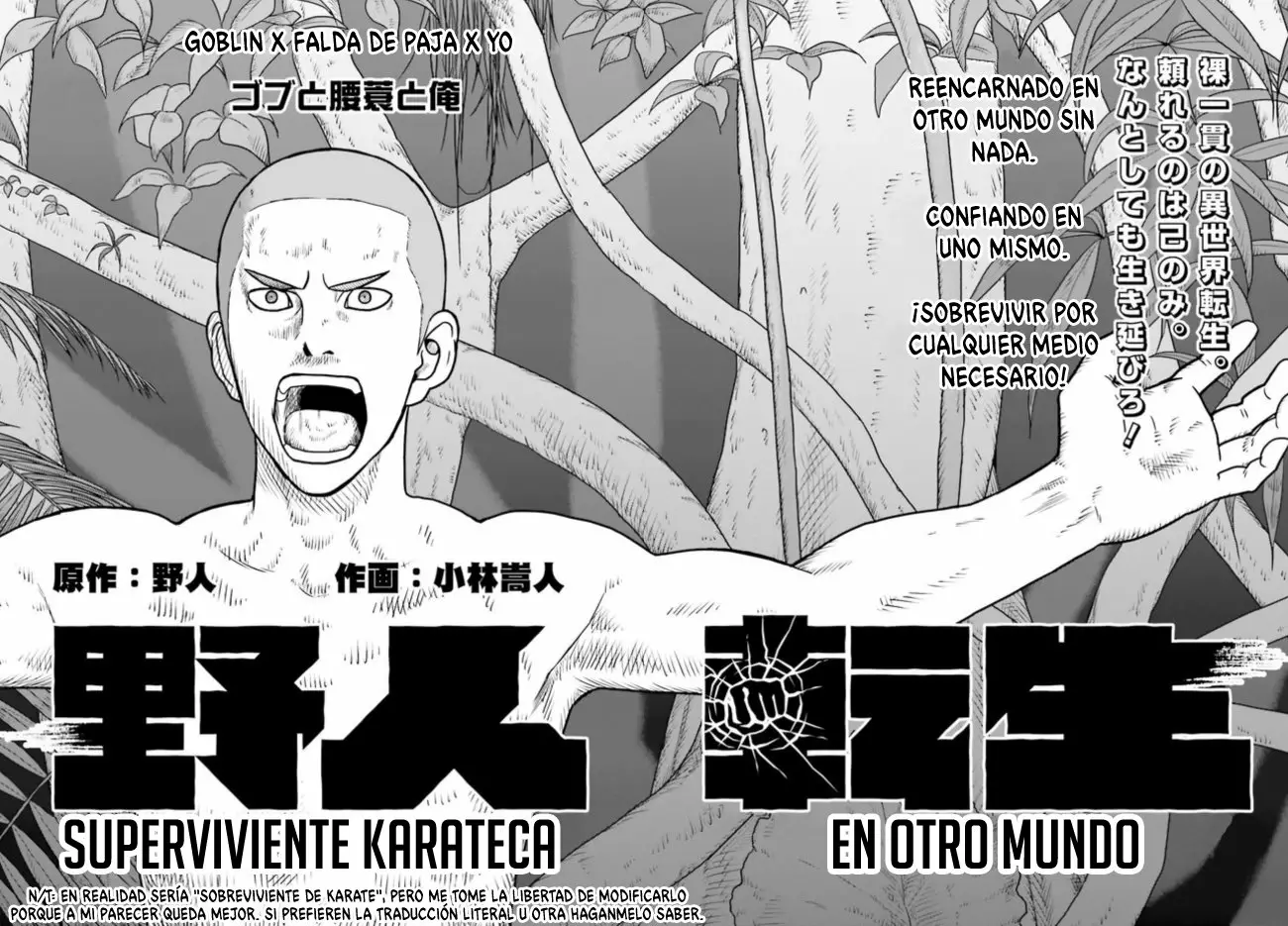 Yajin Tensei: Karate Survivor in Another World Capítulo 1.1 - Page 3