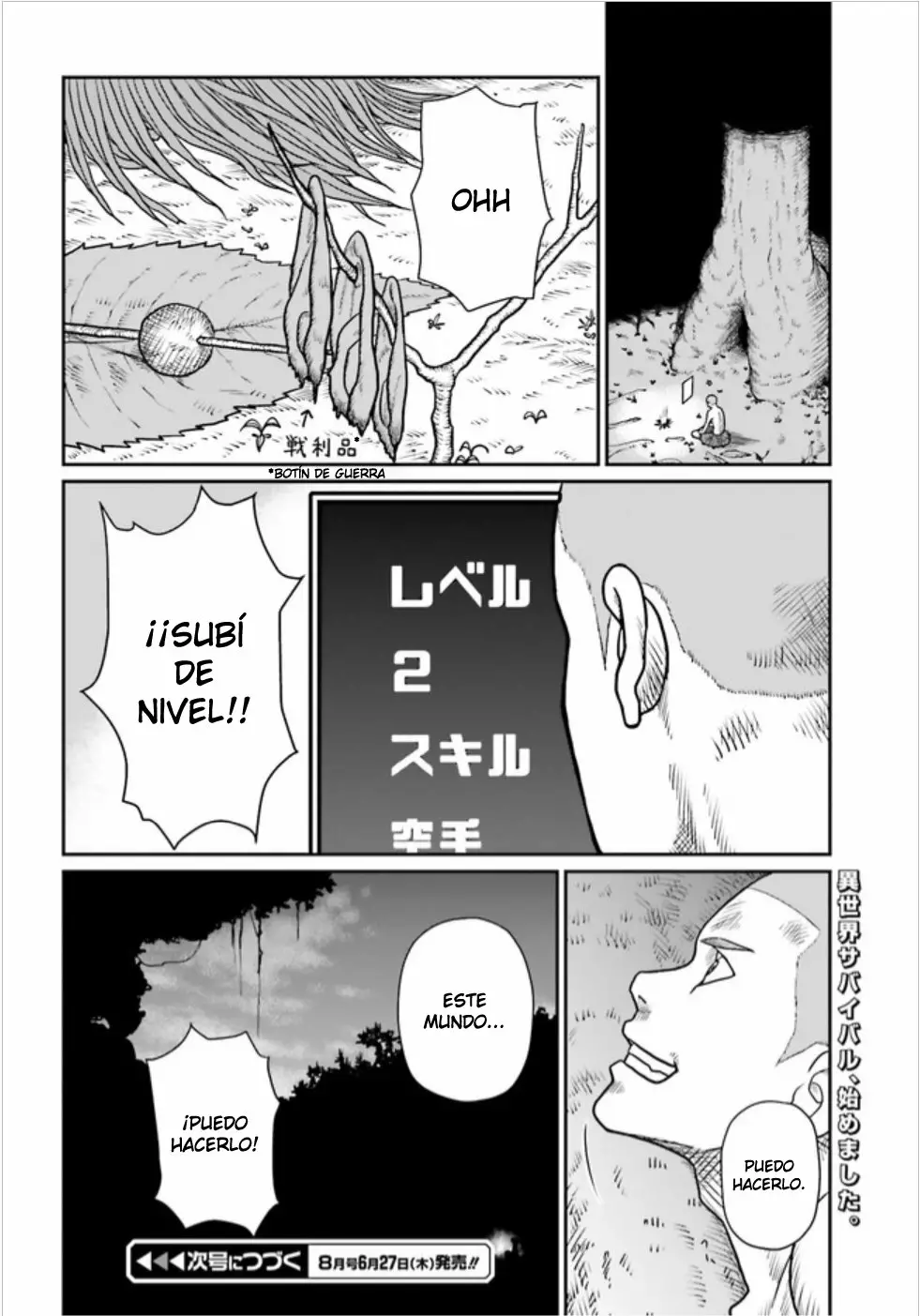 Yajin Tensei: Karate Survivor in Another World Capítulo 1.3 - Page 15
