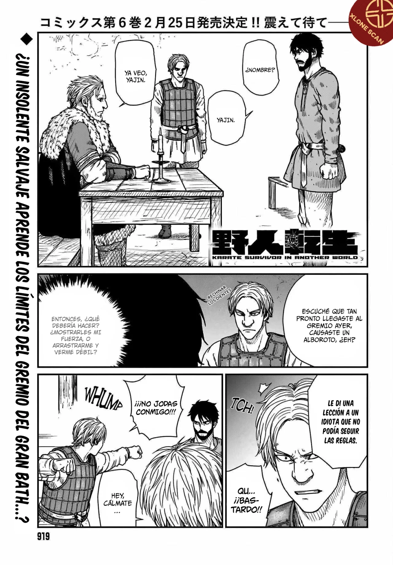 Yajin Tensei: Karate Survivor in Another World Capítulo 37 - Page 1