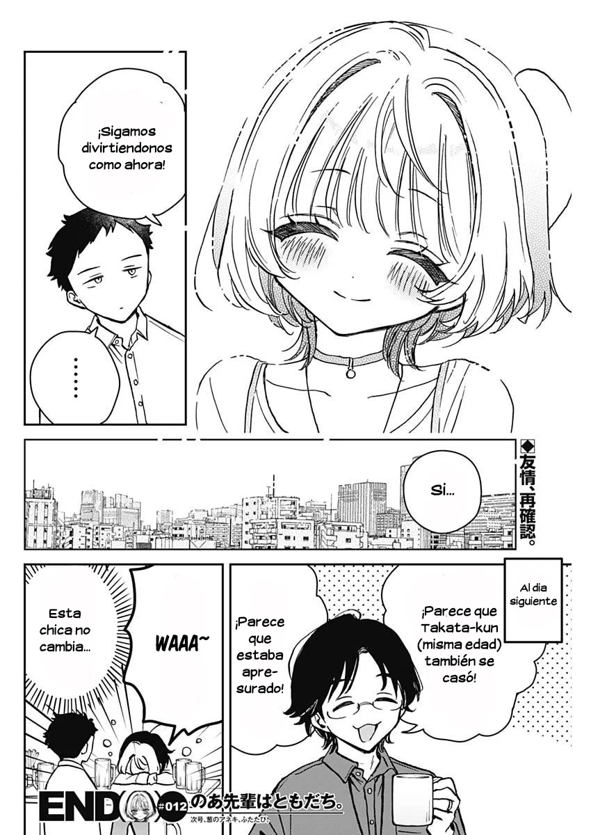 Noa-senpai wa Tomodachi Capítulo 12 - Page 20