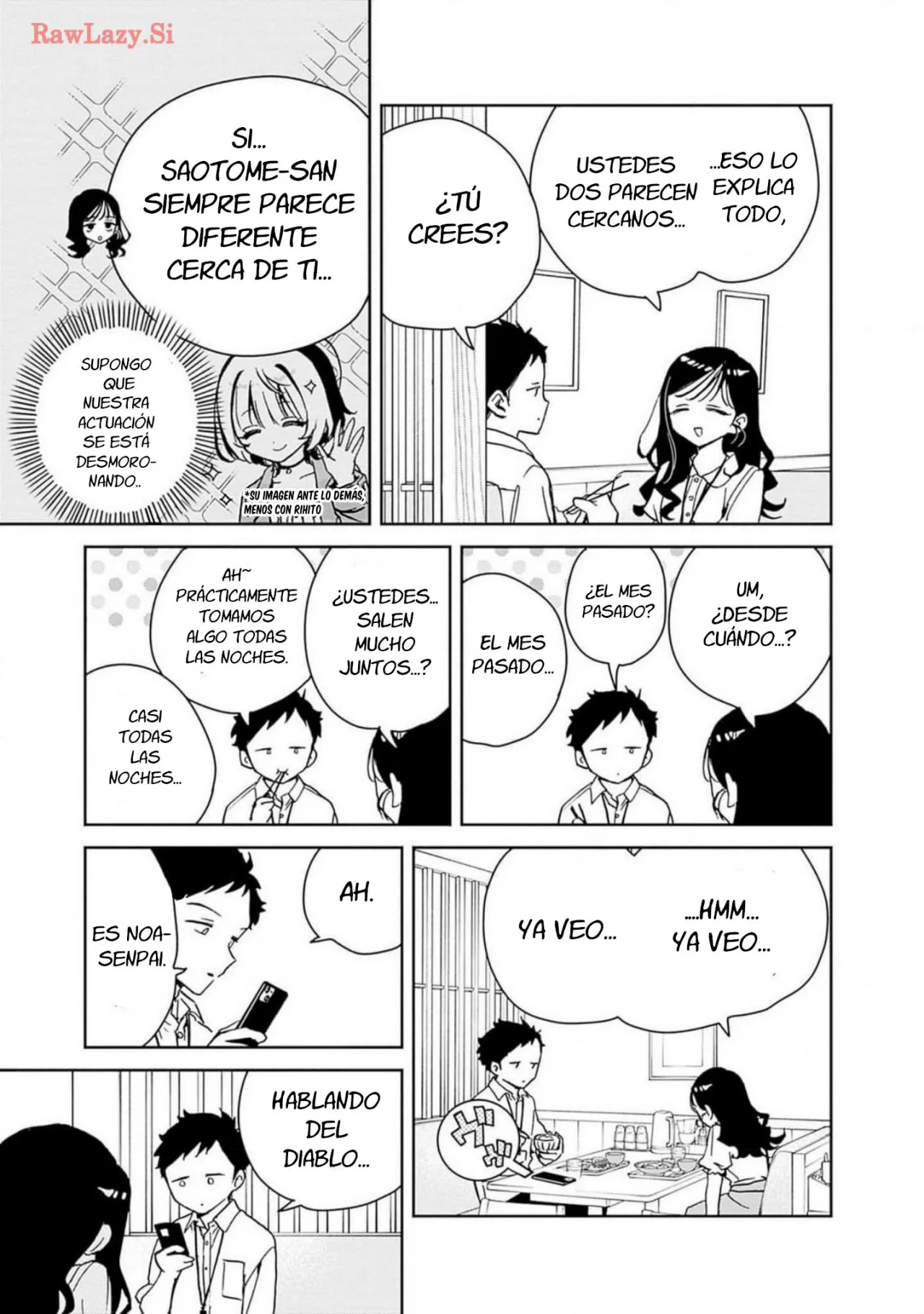 Noa-senpai wa Tomodachi Capítulo 17 - Page 8
