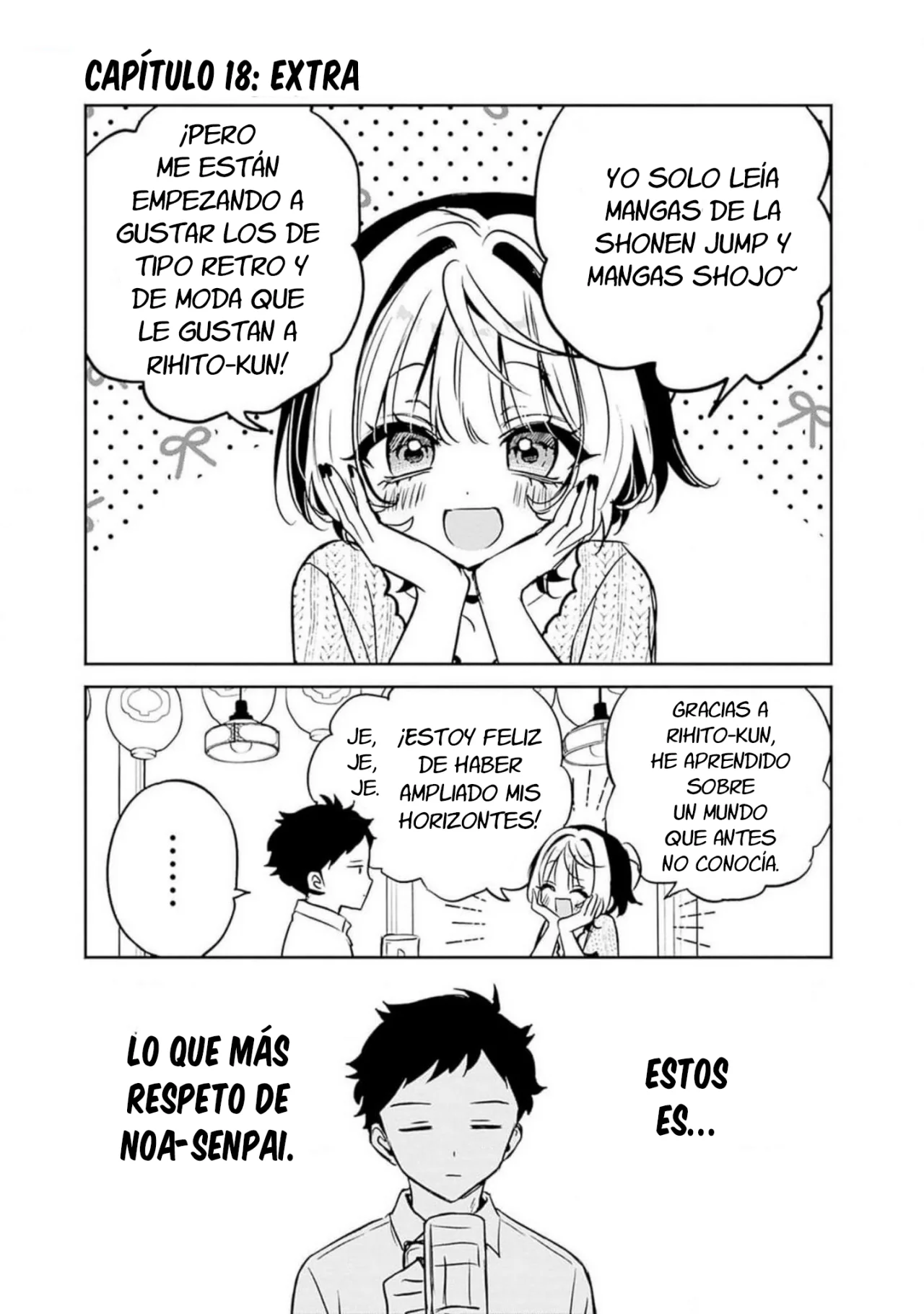 Noa-senpai wa Tomodachi Capítulo 18.5 - Page 8