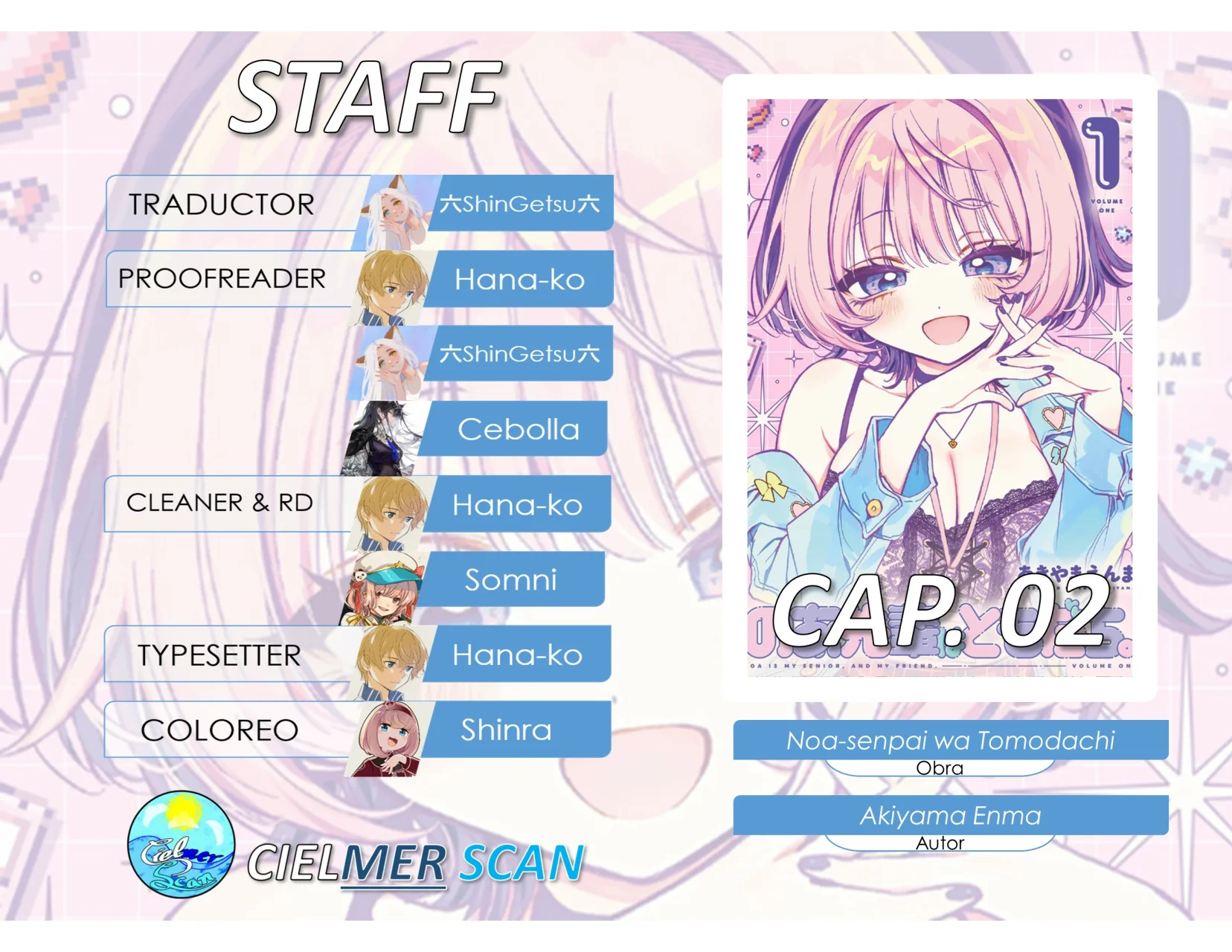 Noa-senpai wa Tomodachi Capítulo 2 - Page 1