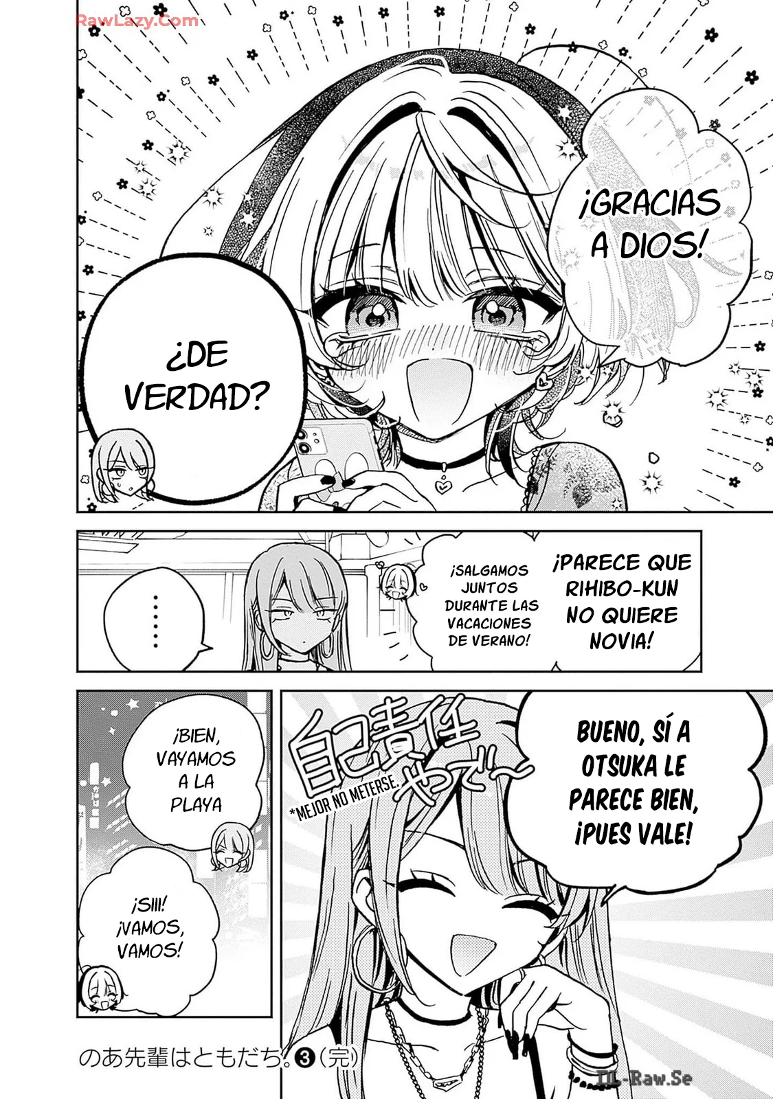 Noa-senpai wa Tomodachi Capítulo 28 - Page 20