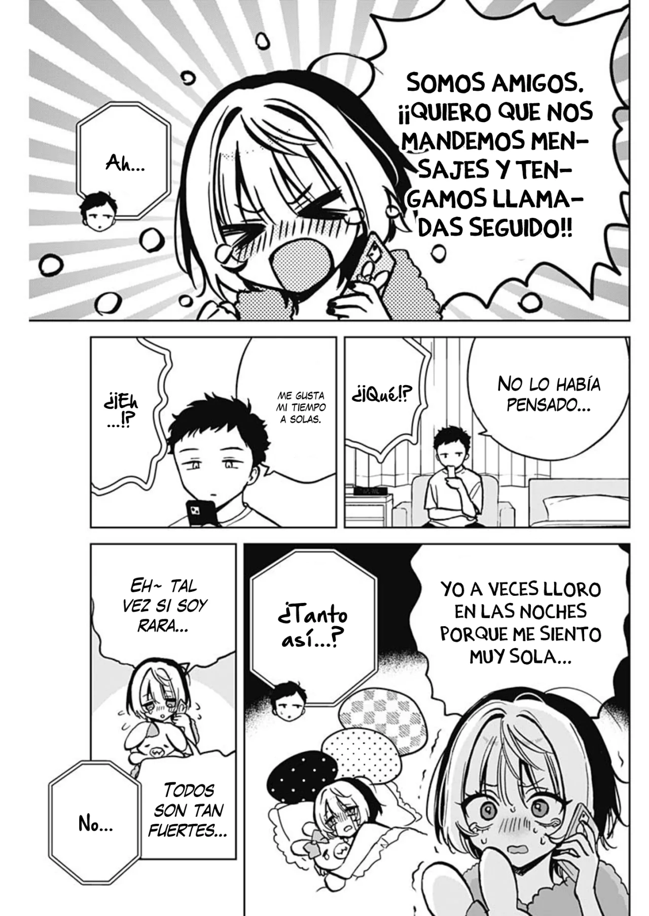 Noa-senpai wa Tomodachi Capítulo 3 - Page 12