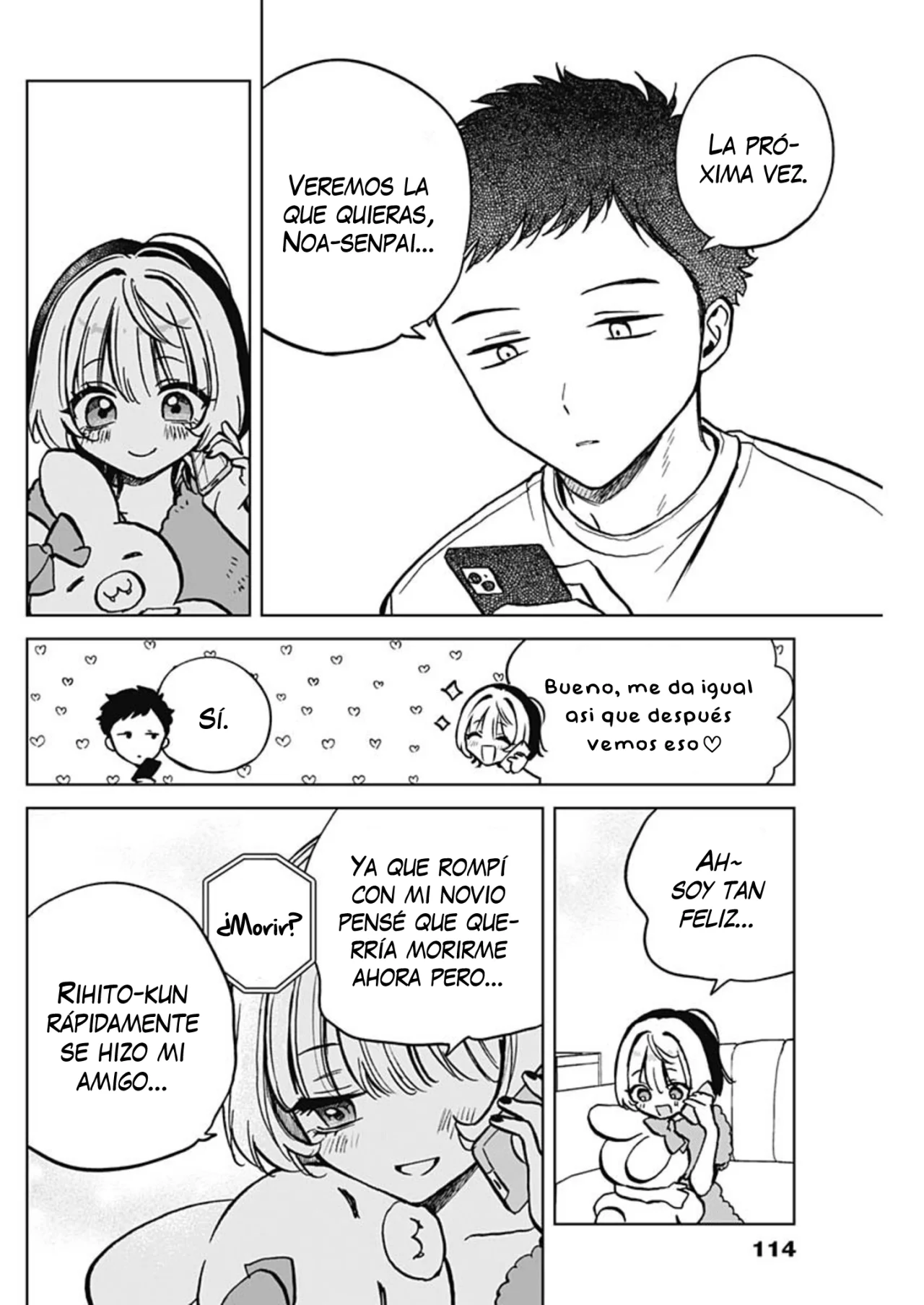 Noa-senpai wa Tomodachi Capítulo 3 - Page 15