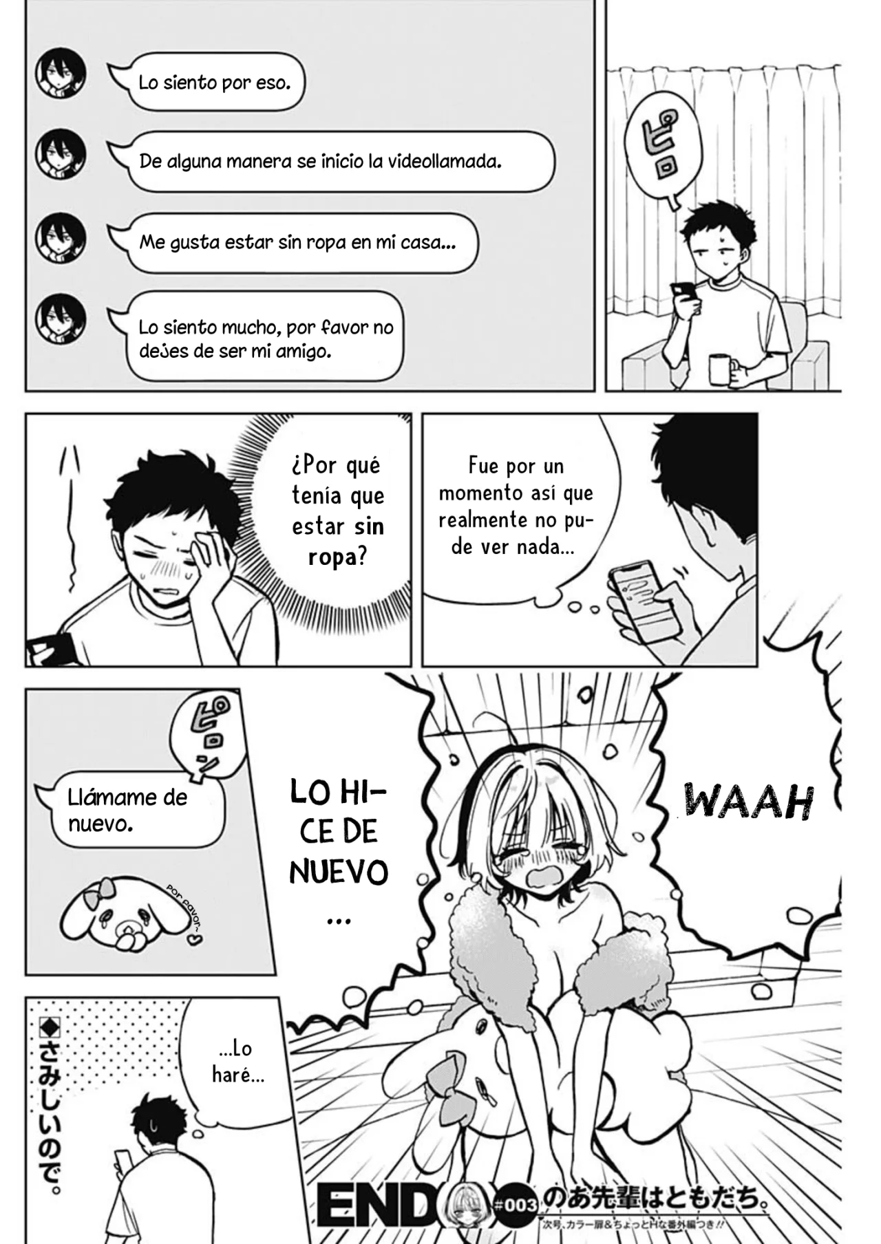 Noa-senpai wa Tomodachi Capítulo 3 - Page 19